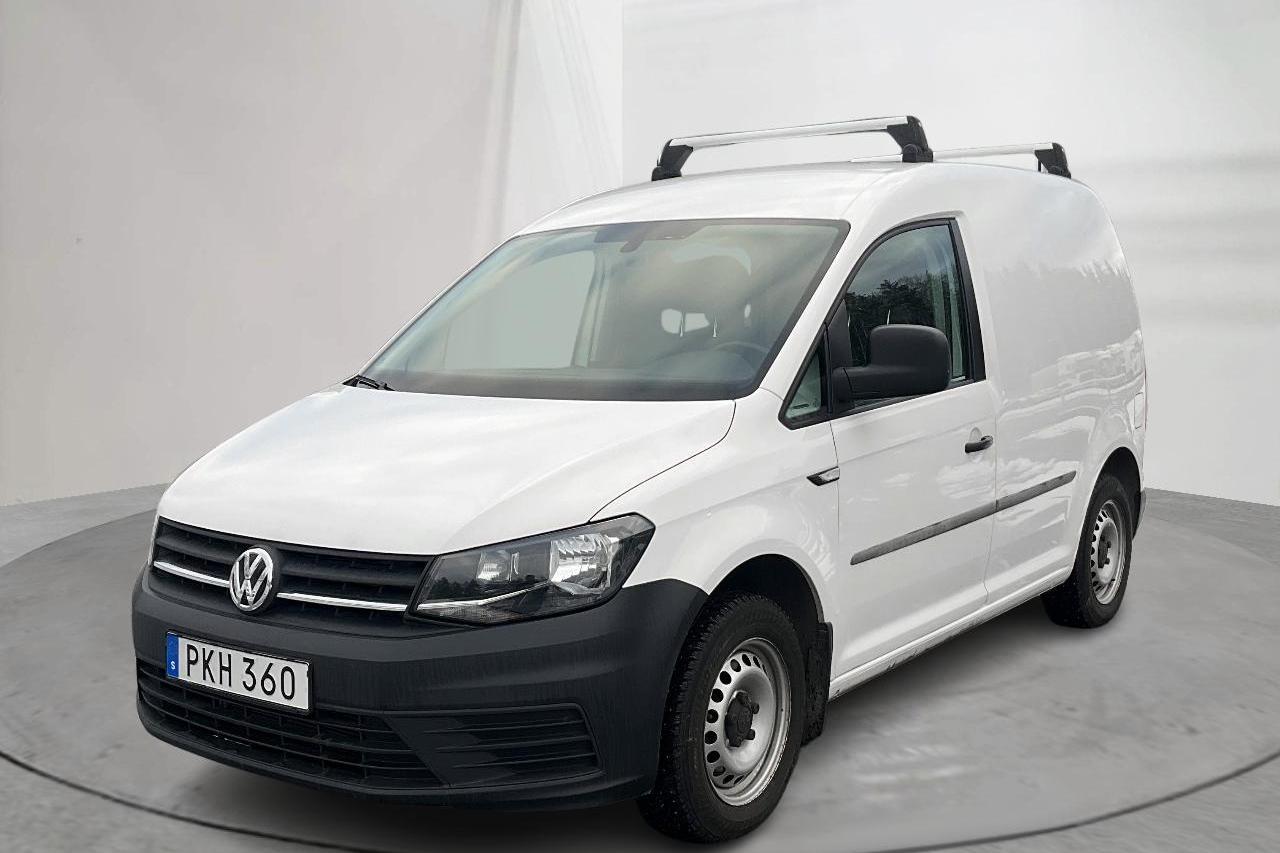 VW Caddy 2.0 TDI Skåp (102hk) - 65 750 km - Automaatne - valge - 2017