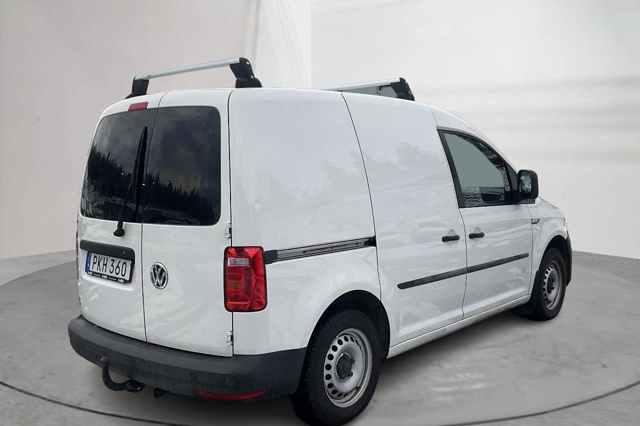 VW Caddy 2.0 TDI Skåp (102hk) - 65 750 km - Automaatne - valge - 2017