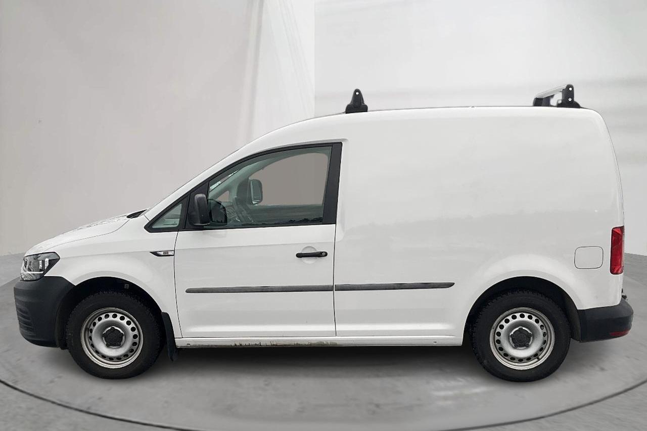 VW Caddy 2.0 TDI Skåp (102hk) - 65 750 km - Automaatne - valge - 2017