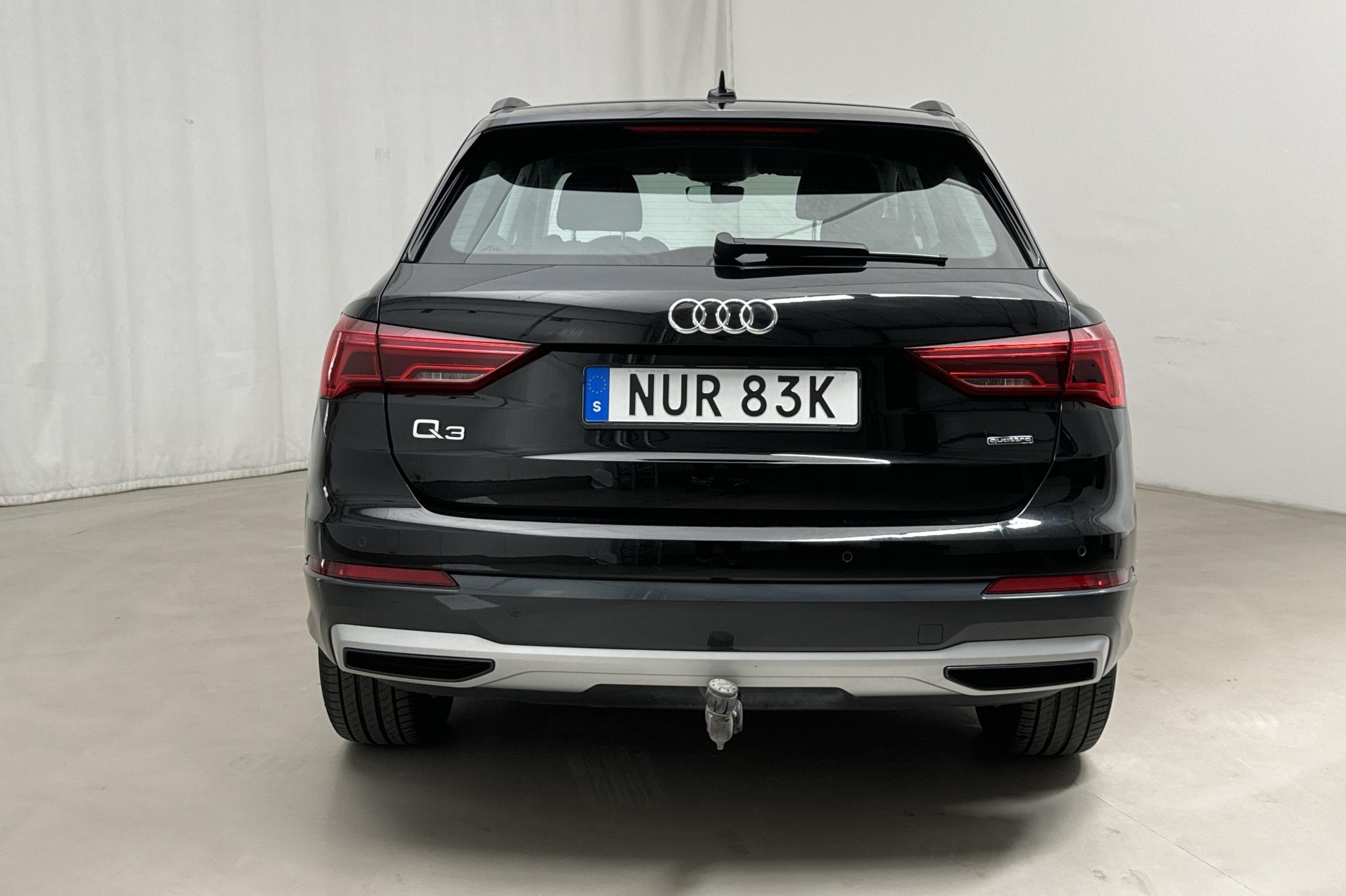 Audi Q3 40 TFSI quattro (190hk) - 50 750 km - Automaattinen - musta - 2021