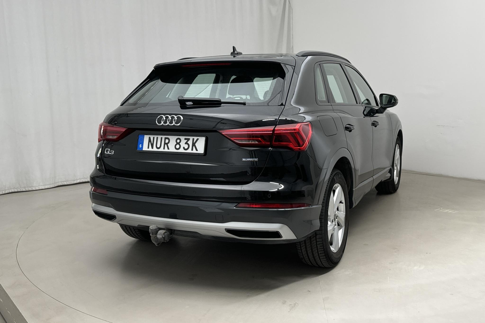 Audi Q3 40 TFSI quattro (190hk) - 50 750 km - Automatyczna - czarny - 2021