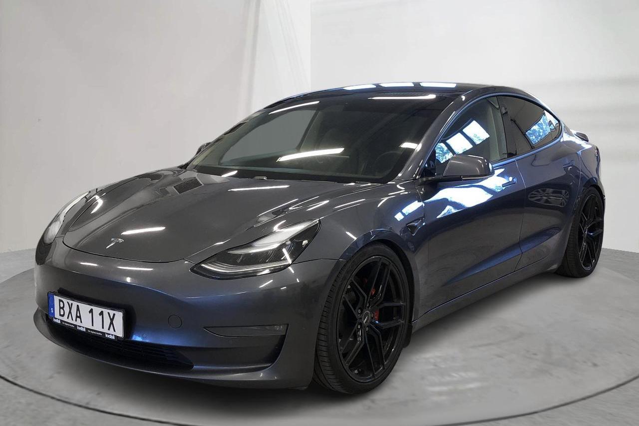 Tesla Model 3 Performance AWD - 208 890 km - Automaattinen - harmaa - 2020