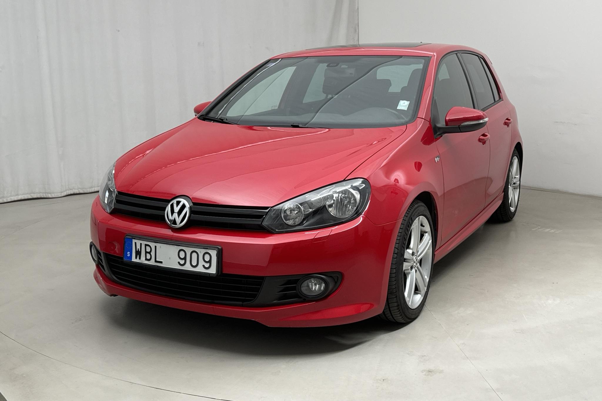 VW Golf VI GT 1.4 TSI 5dr (160hk) - 9 923 mil - Manuell - röd - 2013