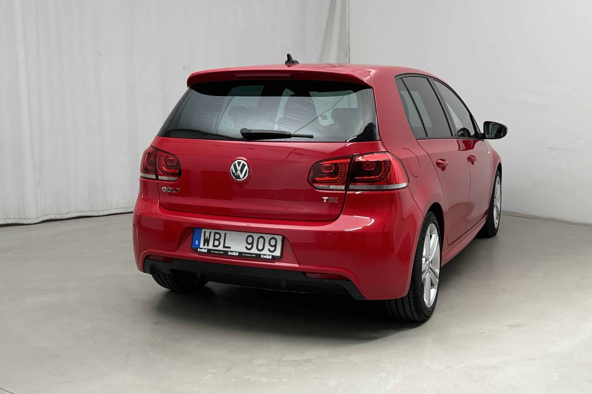 VW Golf VI GT 1.4 TSI 5dr (160hk) - 99 230 km - Manualna - czerwony - 2013