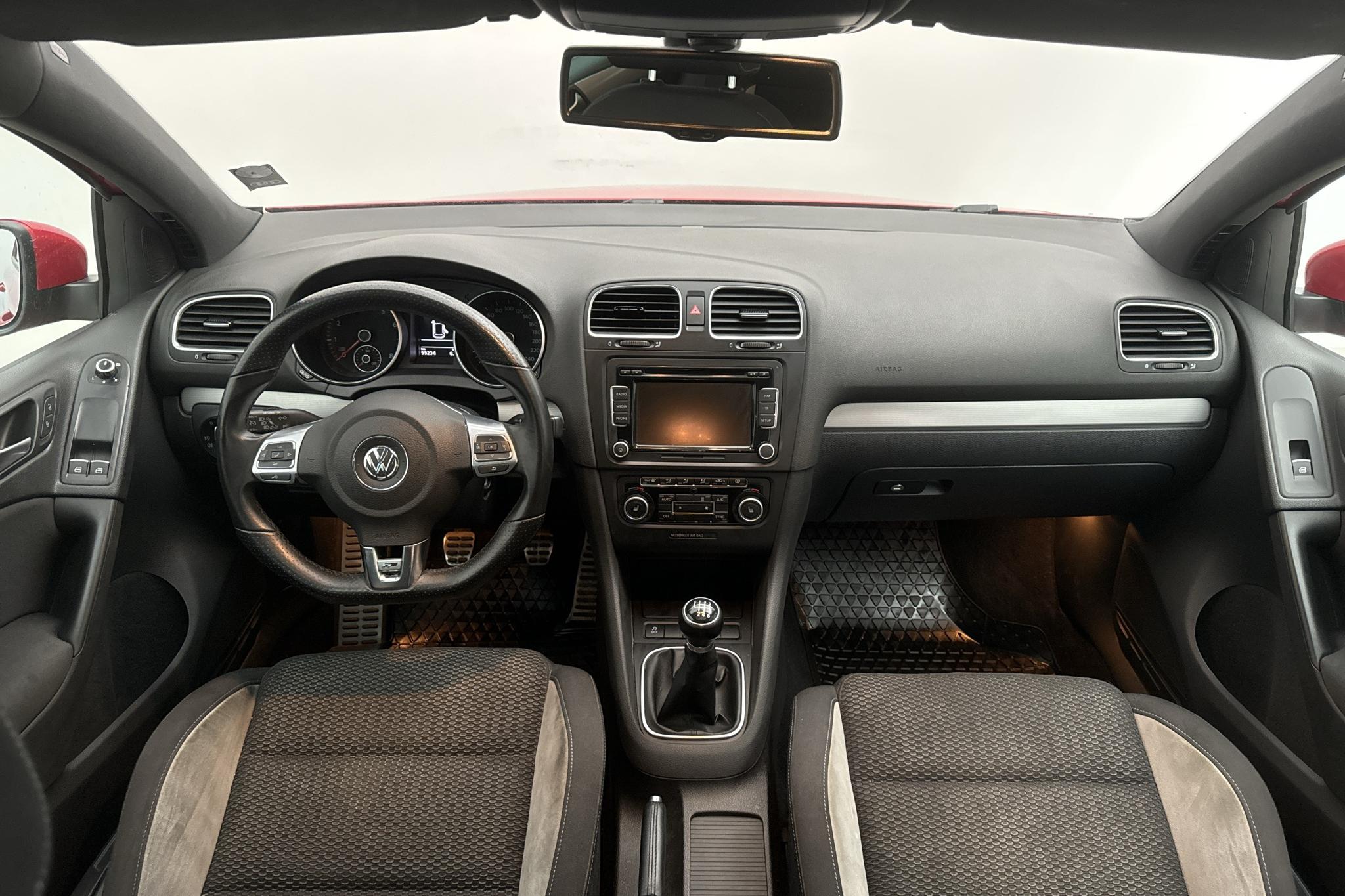 VW Golf VI GT 1.4 TSI 5dr (160hk) - 99 230 km - Käsitsi - punane - 2013