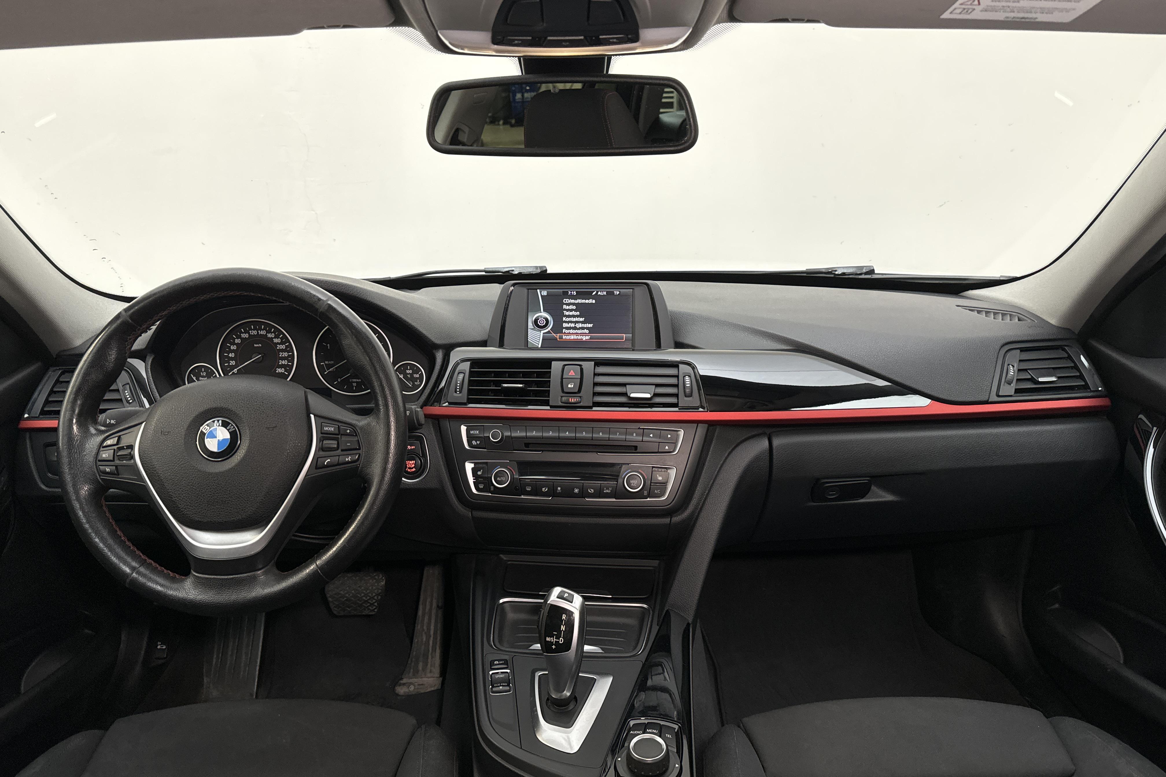 BMW 320d Touring, F31 (184hk) - 195 150 km - Automatic - white - 2013