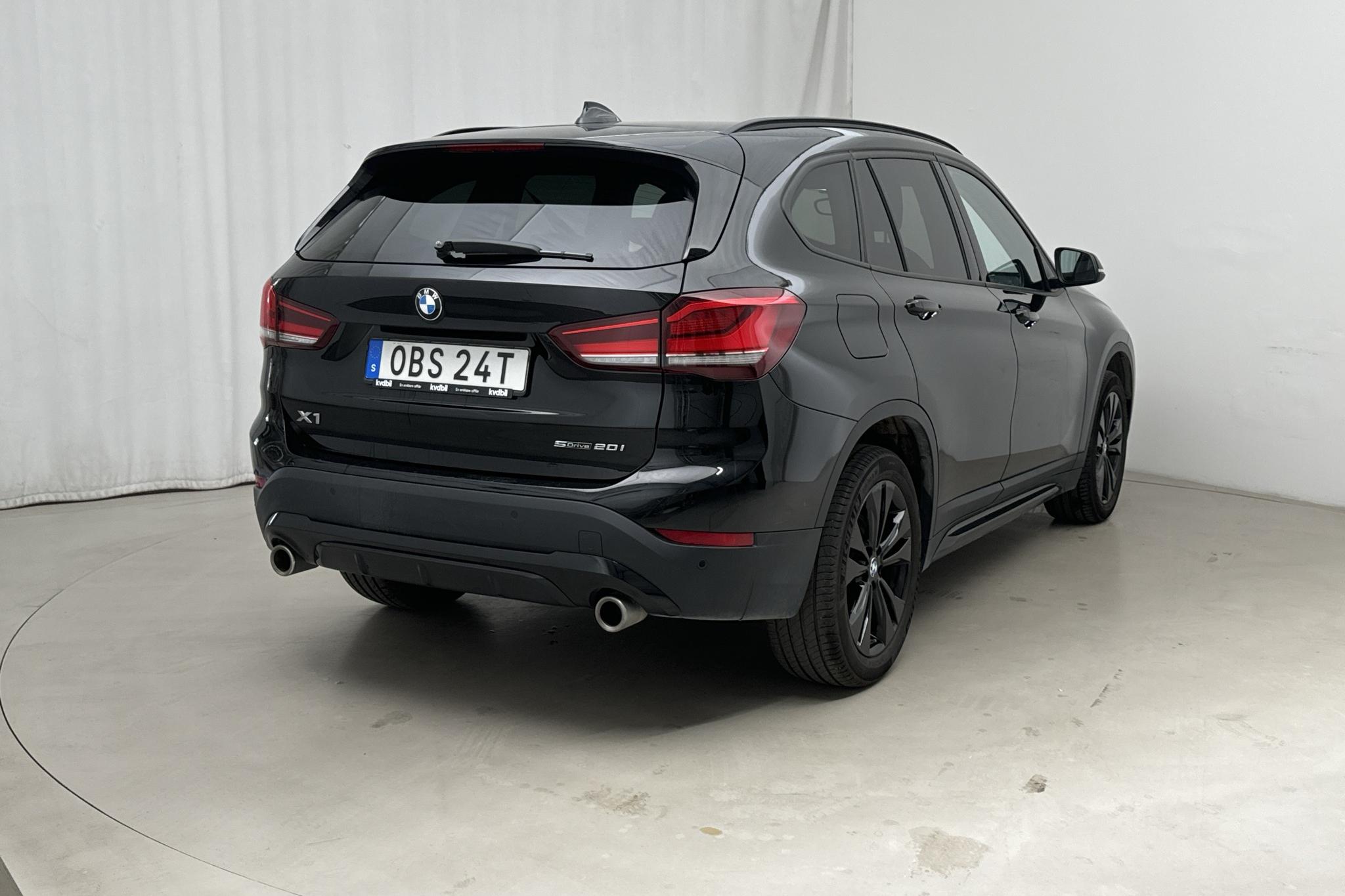 BMW X1 sDrive20i LCI, F48 (178hk) - 50 260 km - Automatyczna - czarny - 2022