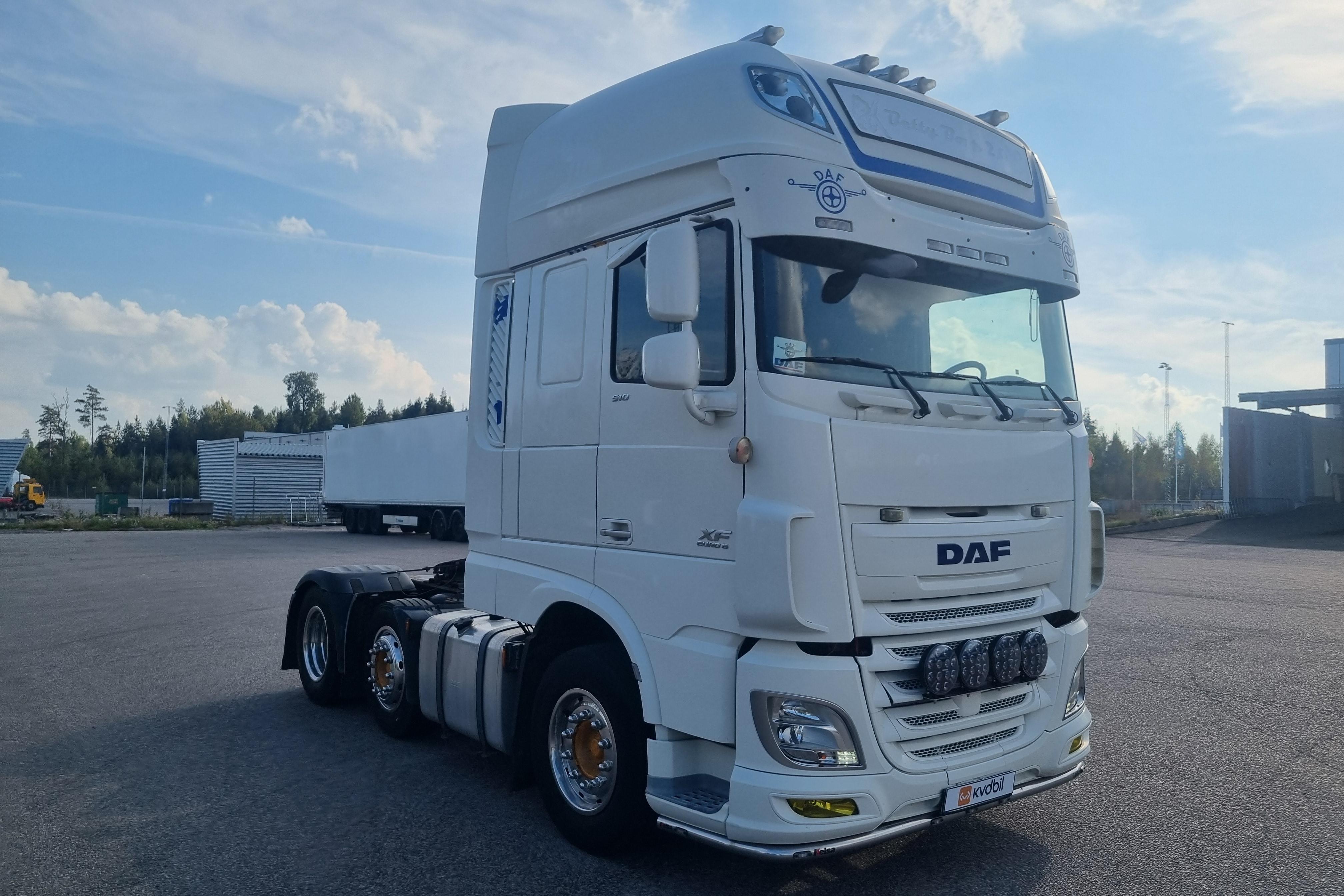 DAF FTG XF510Z - 651 582 km - Automat - vit - 2016