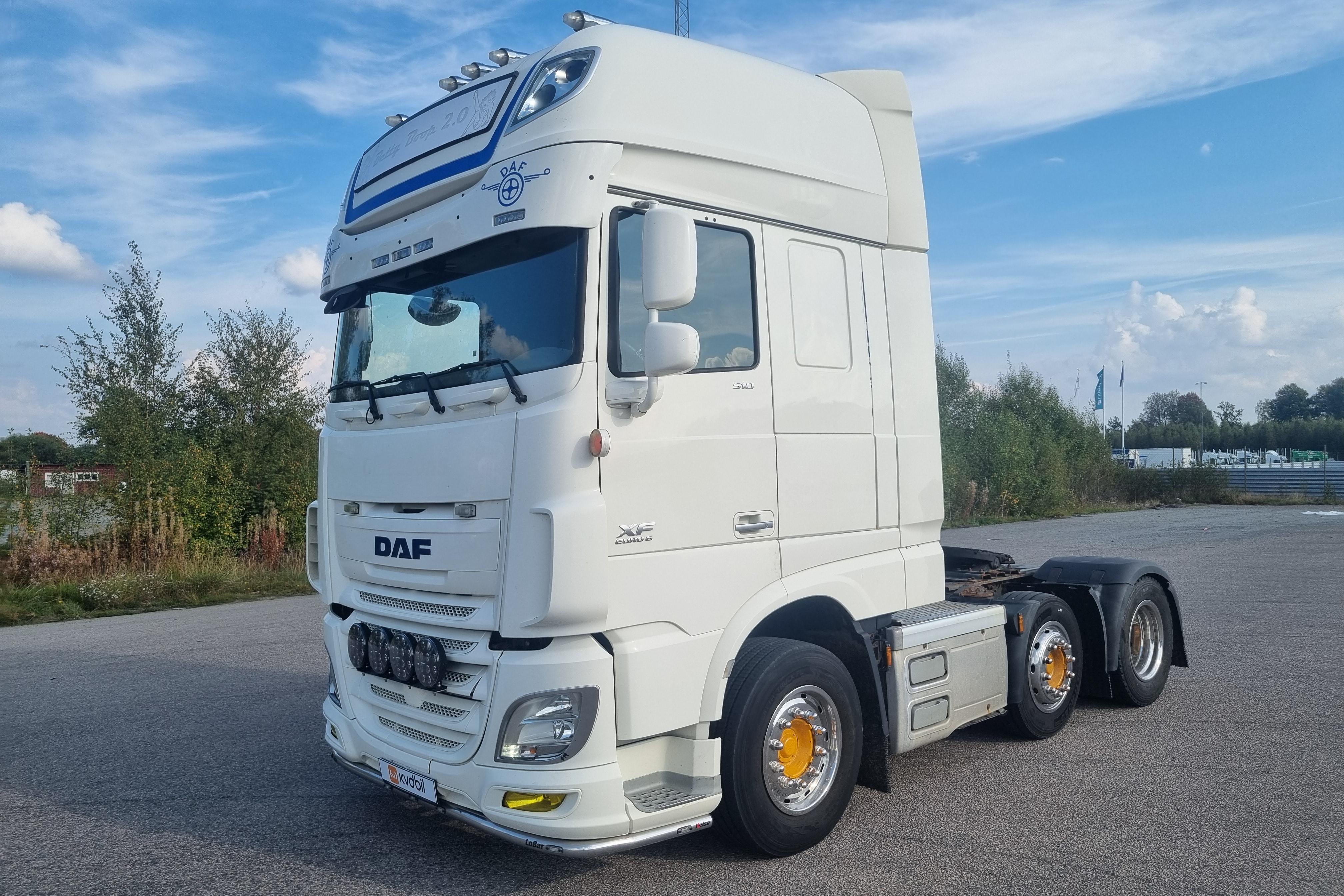 DAF FTG XF510Z - 651 582 km - Automaattinen - valkoinen - 2016