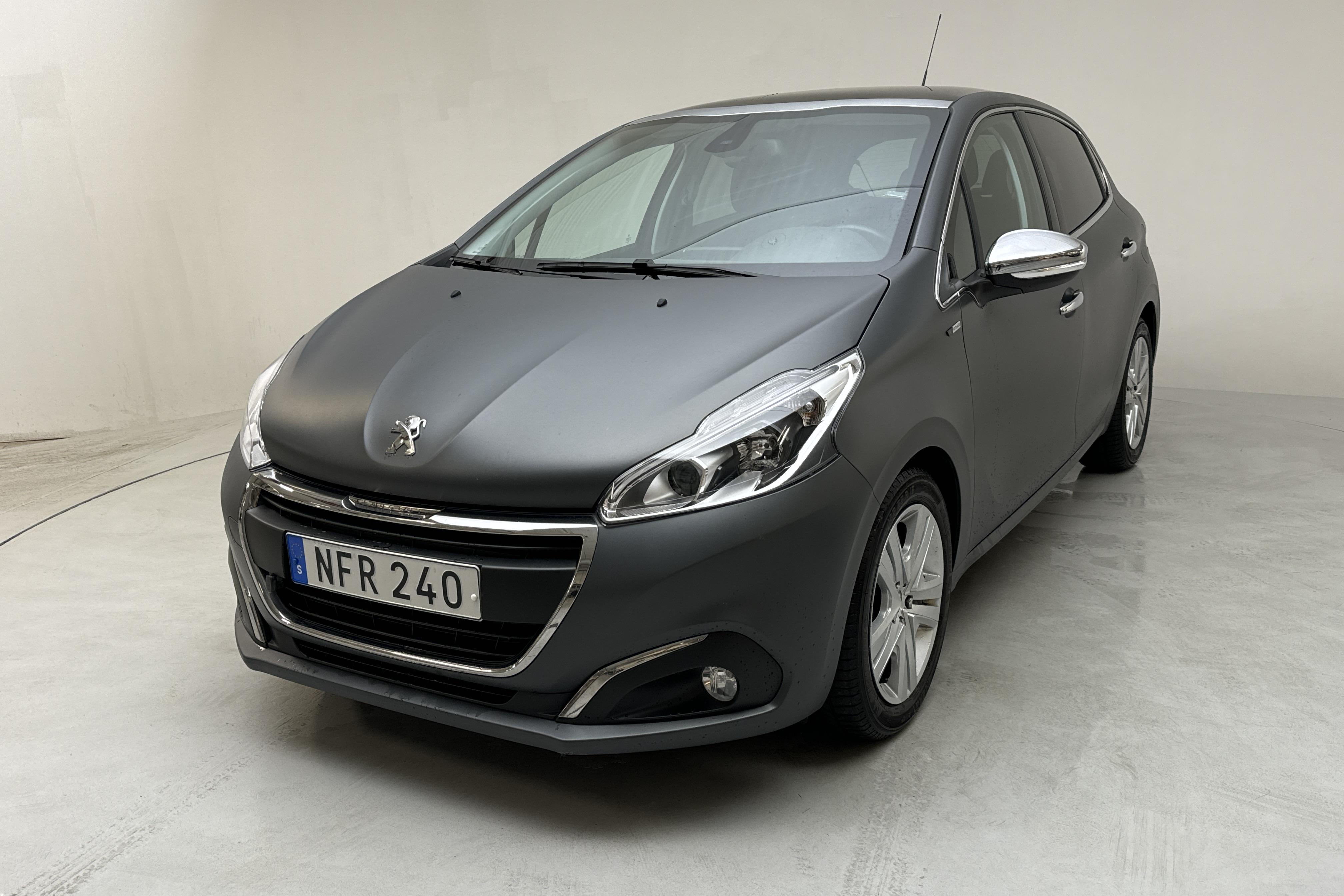 Peugeot 208 PureTech 5dr (82hk) - 72 160 km - Automaatne - Dark Grey - 2016