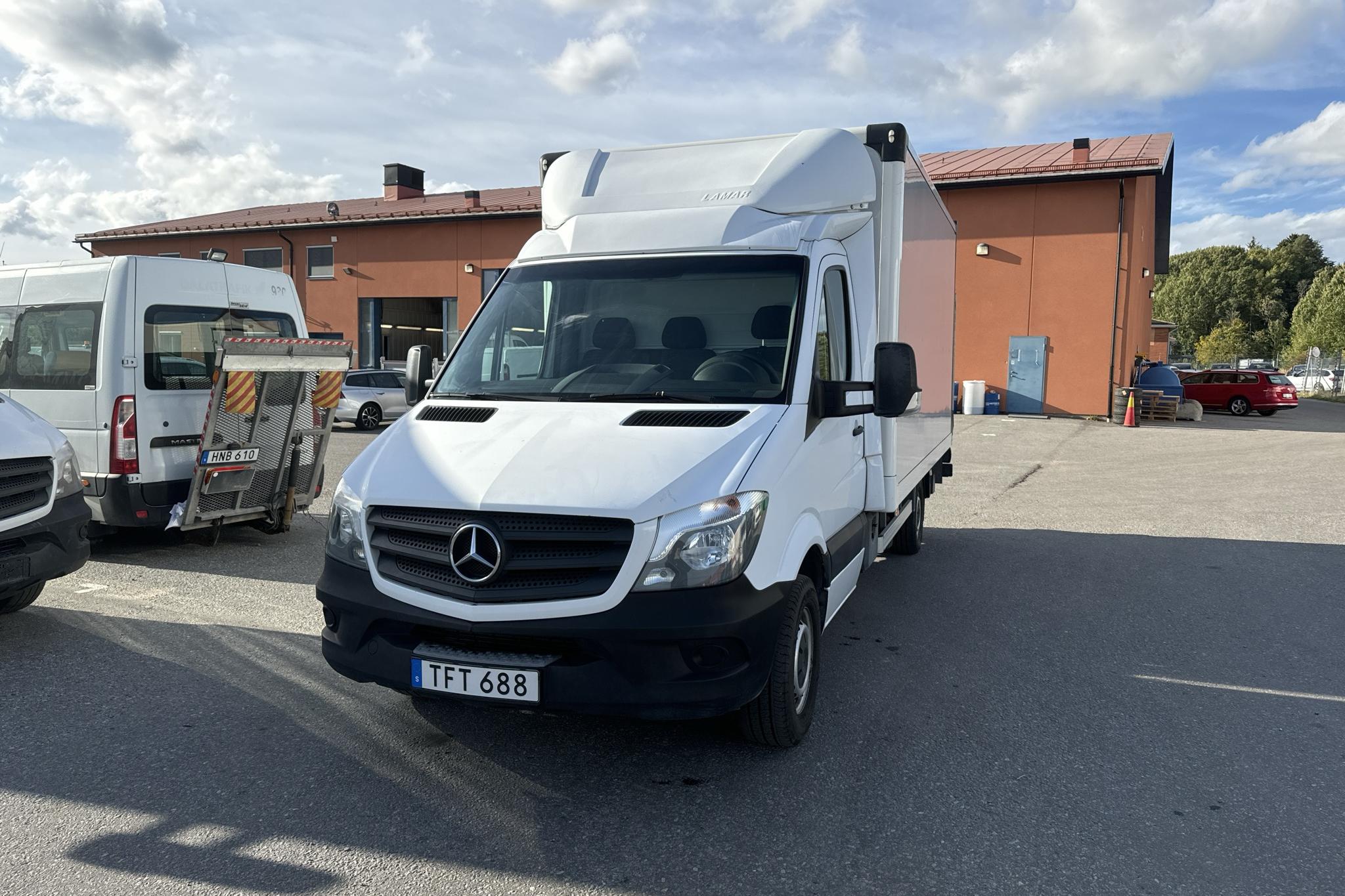 Mercedes Sprinter 316 CDI Volymskåp (163hk) - 128 930 km - Manualna - biały - 2016