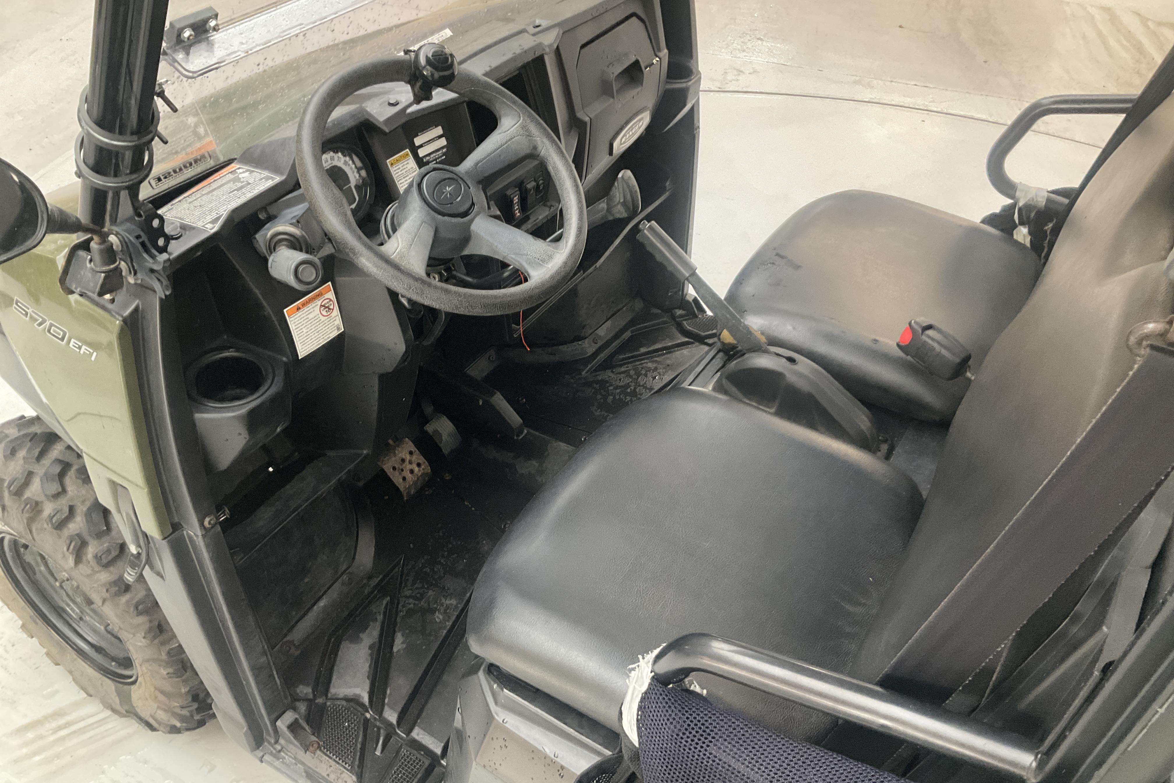 POLARIS RANGER 570 EFI 4X4 UTV - 655 mil - Automat - grön - 2015