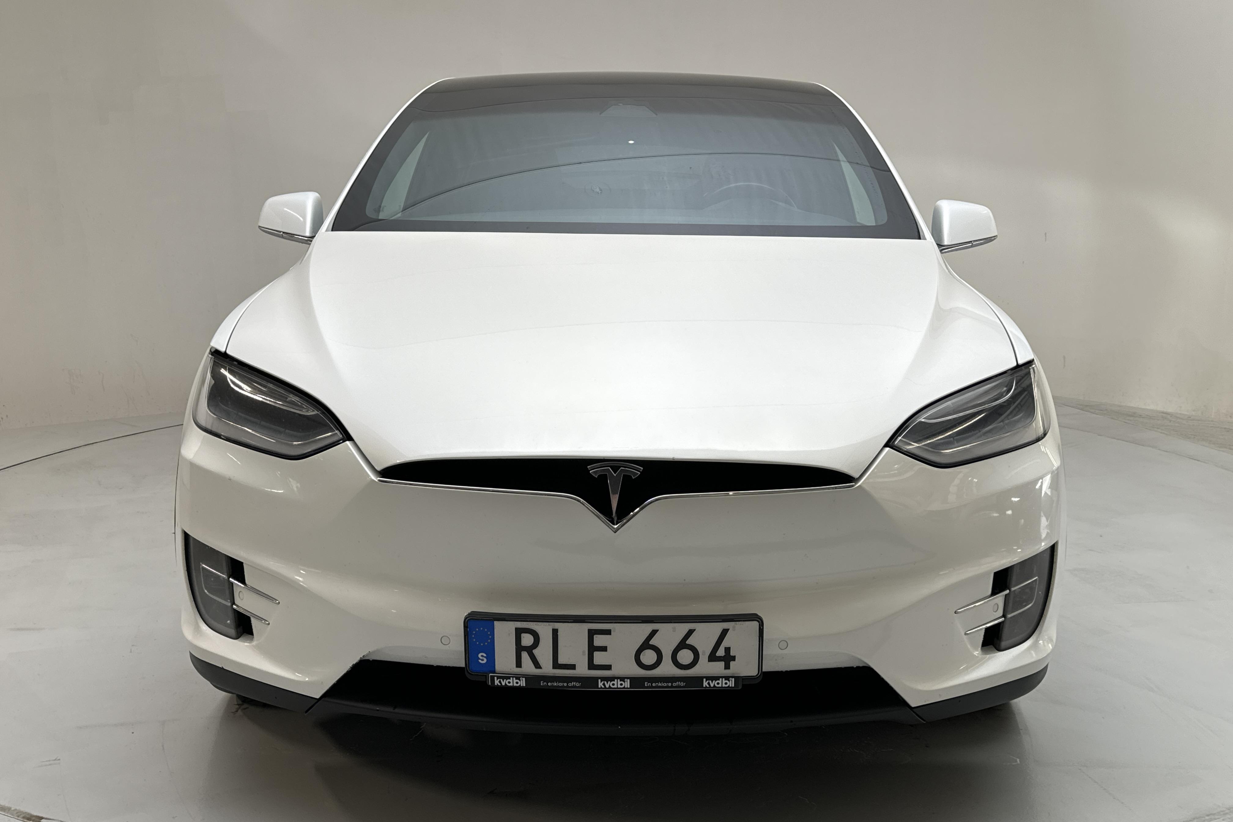 Tesla Model X P100D - 263 480 km - Automatyczna - biały - 2016