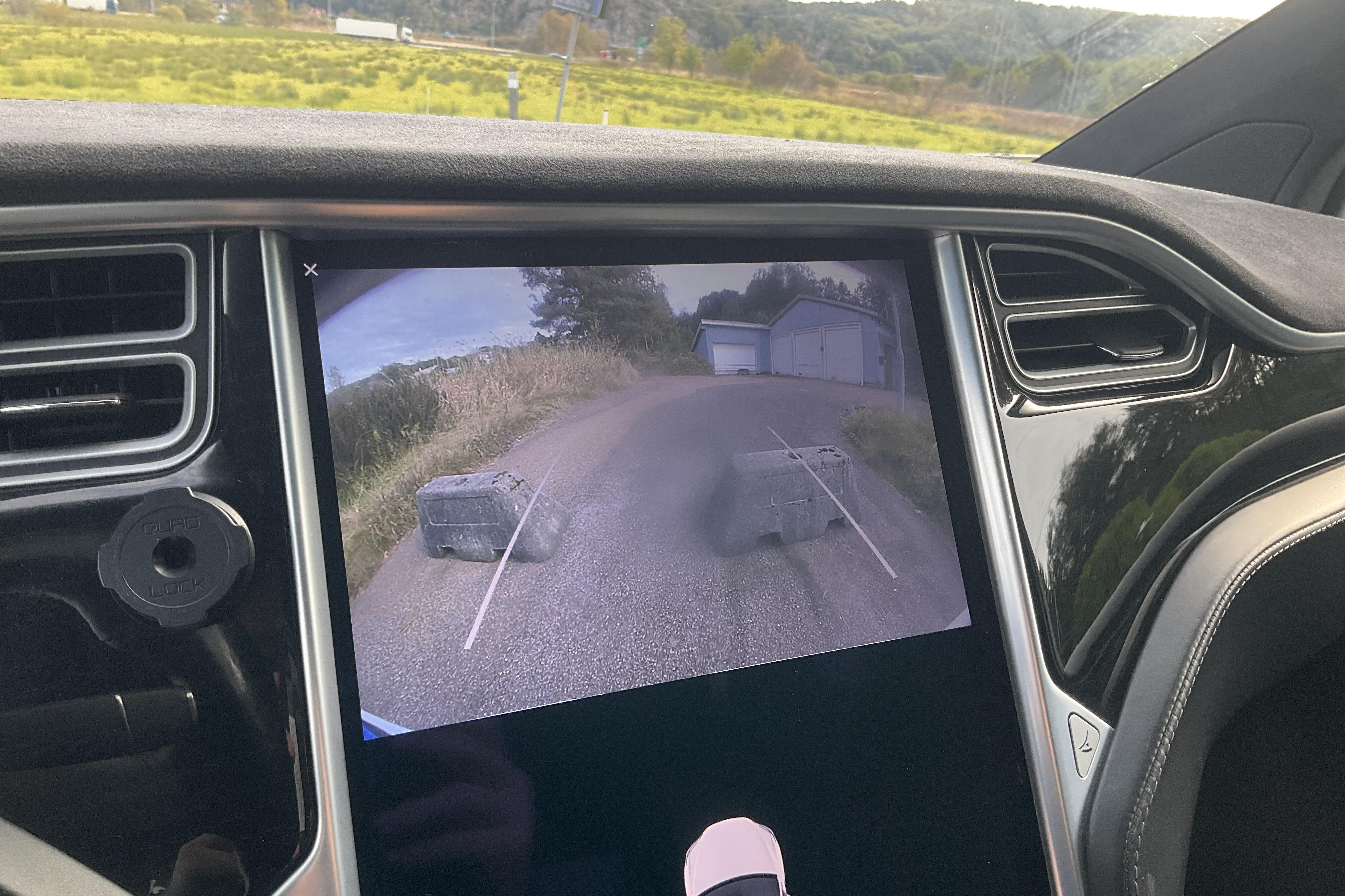 Tesla Model X P100D - 263 480 km - Automatyczna - biały - 2016