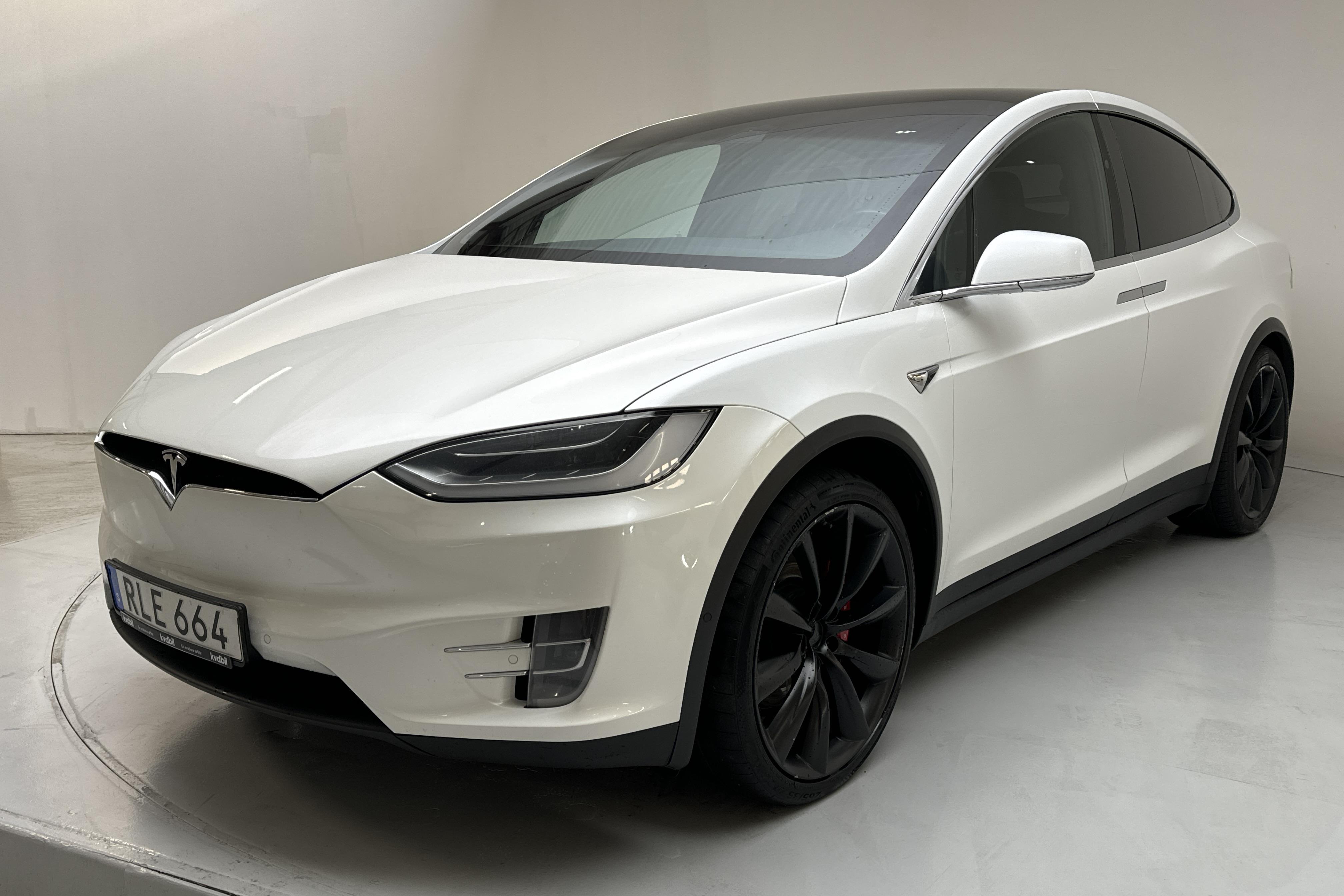 Tesla Model X P100D - 263 480 km - Automatyczna - biały - 2016