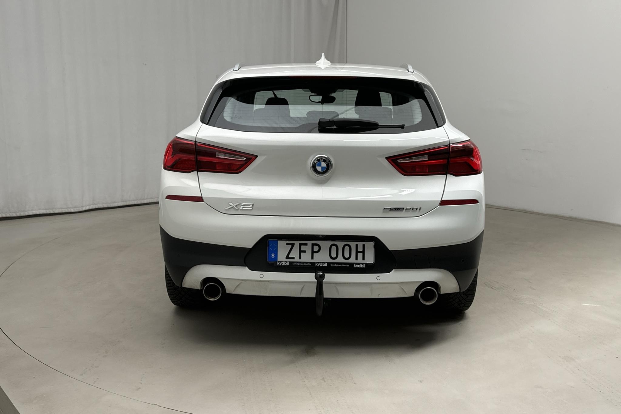 BMW X2 sDrive20i, F39 (192hk) - 131 970 km - Automaattinen - valkoinen - 2018