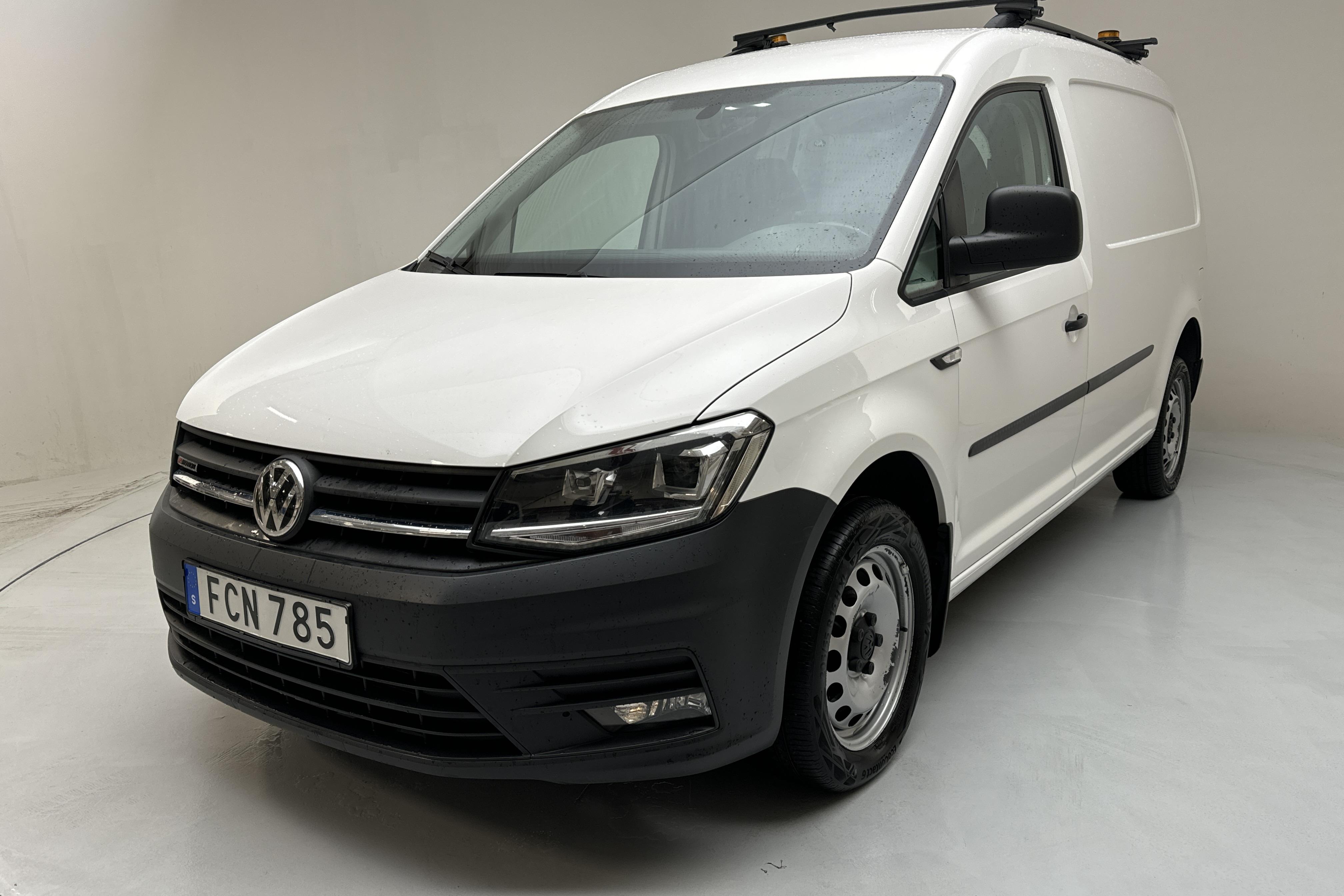 VW Caddy 2.0 TDI Maxi Skåp 4MOTION (150hk) - 89 270 km - Automatic - white - 2020