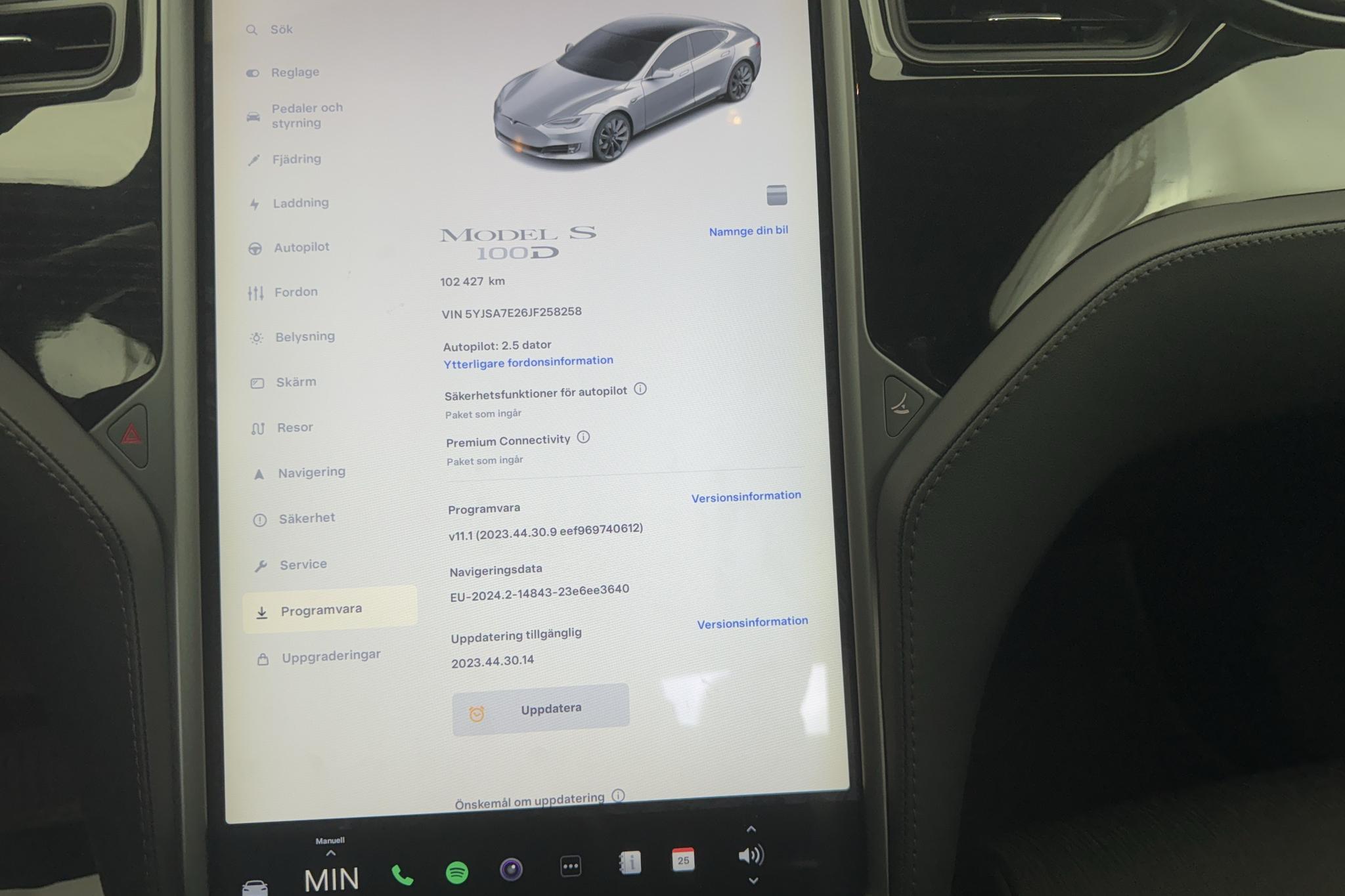 Tesla Model S 100D - 102 430 km - Automaatne - hall - 2018