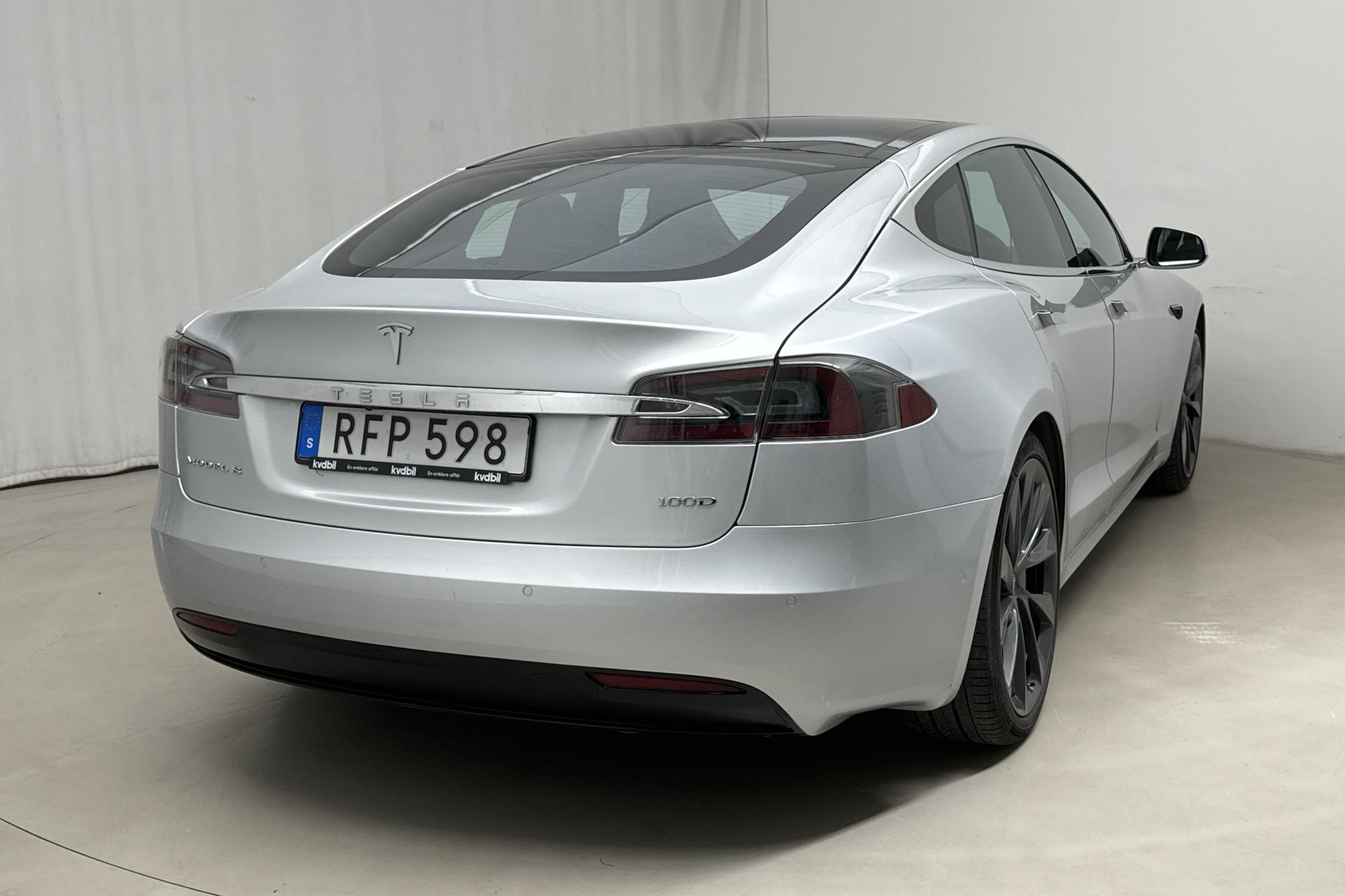 Tesla Model S 100D - 102 430 km - Automatic - gray - 2018