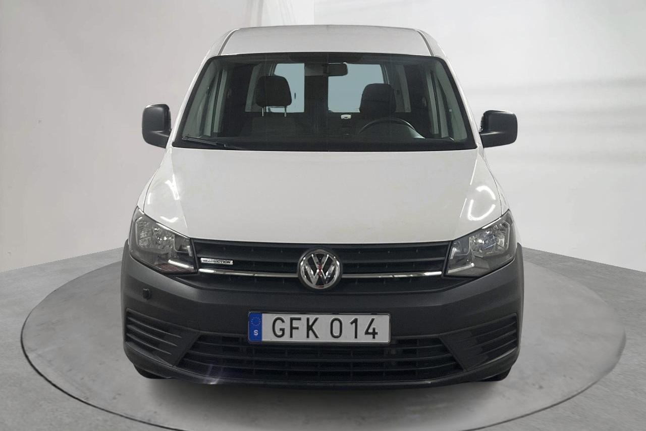 VW Caddy 1.4 TGI Maxi Skåp (110hk) - 51 760 km - Automaatne - valge - 2018