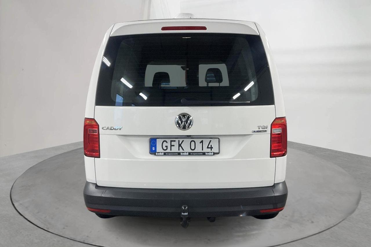 VW Caddy 1.4 TGI Maxi Skåp (110hk) - 51 760 km - Automaattinen - valkoinen - 2018