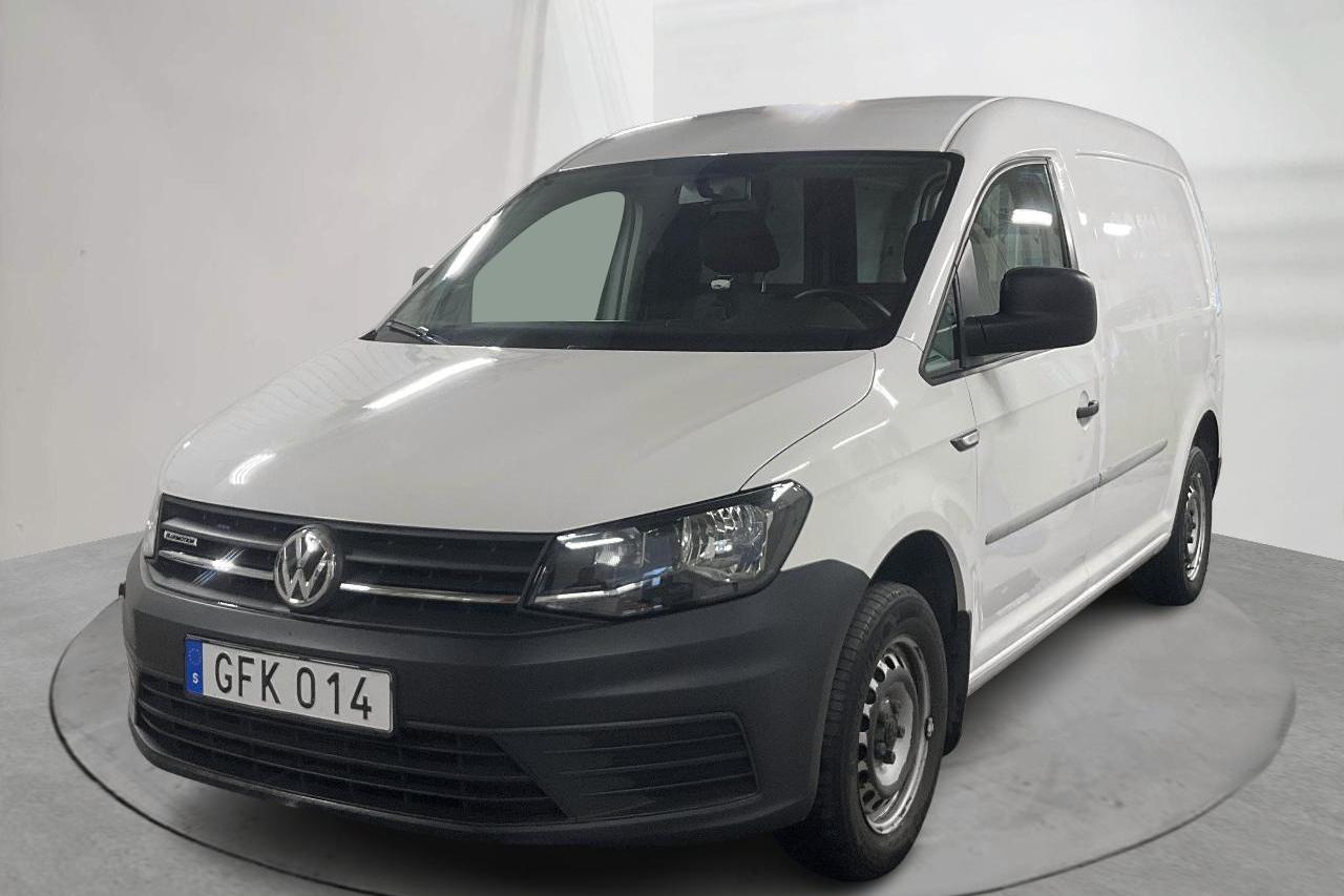 VW Caddy 1.4 TGI Maxi Skåp (110hk) - 5 176 mil - Automat - vit - 2018