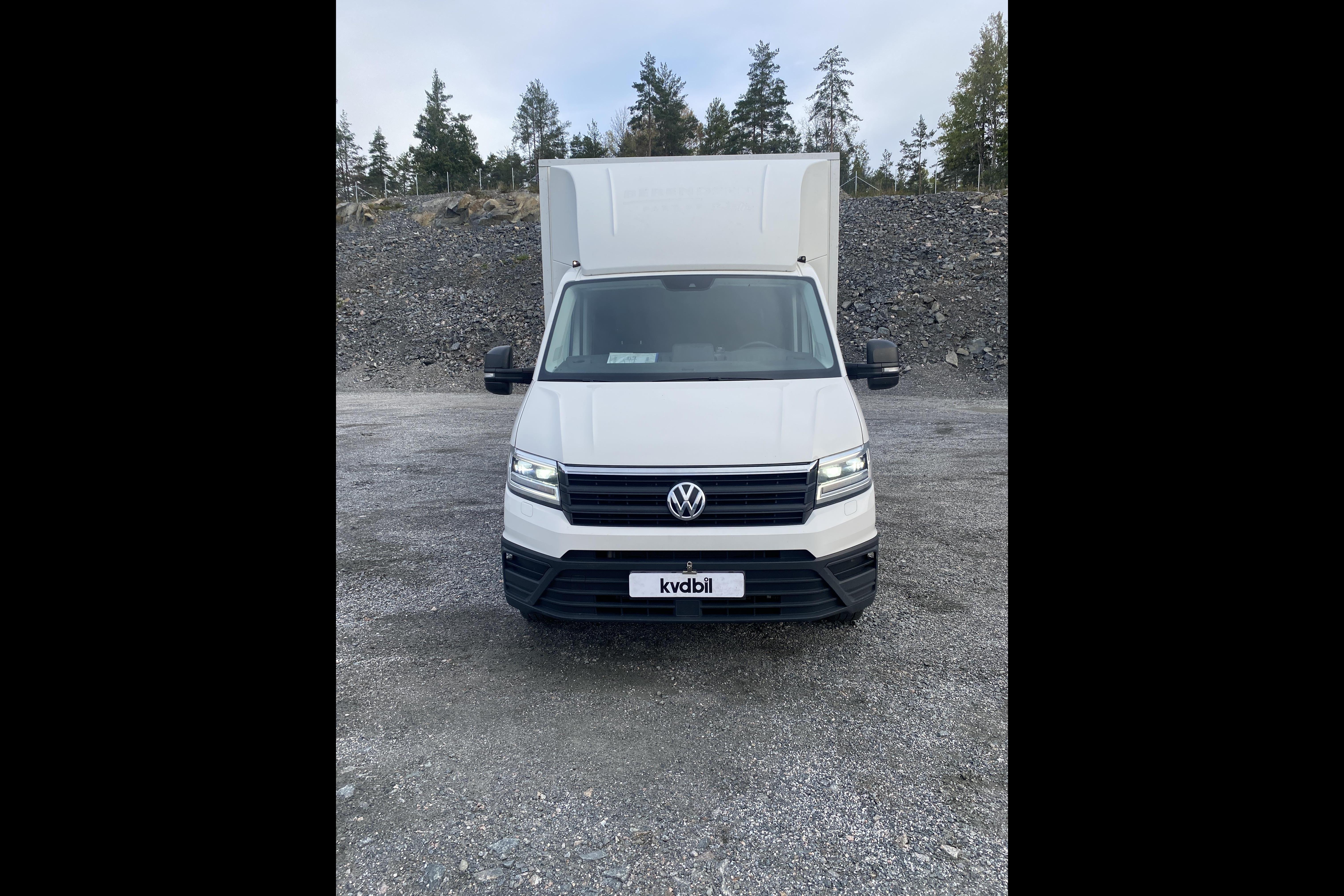 VW CRAFTER 55 EH - 227 675 km - Automatyczna - biały - 2019