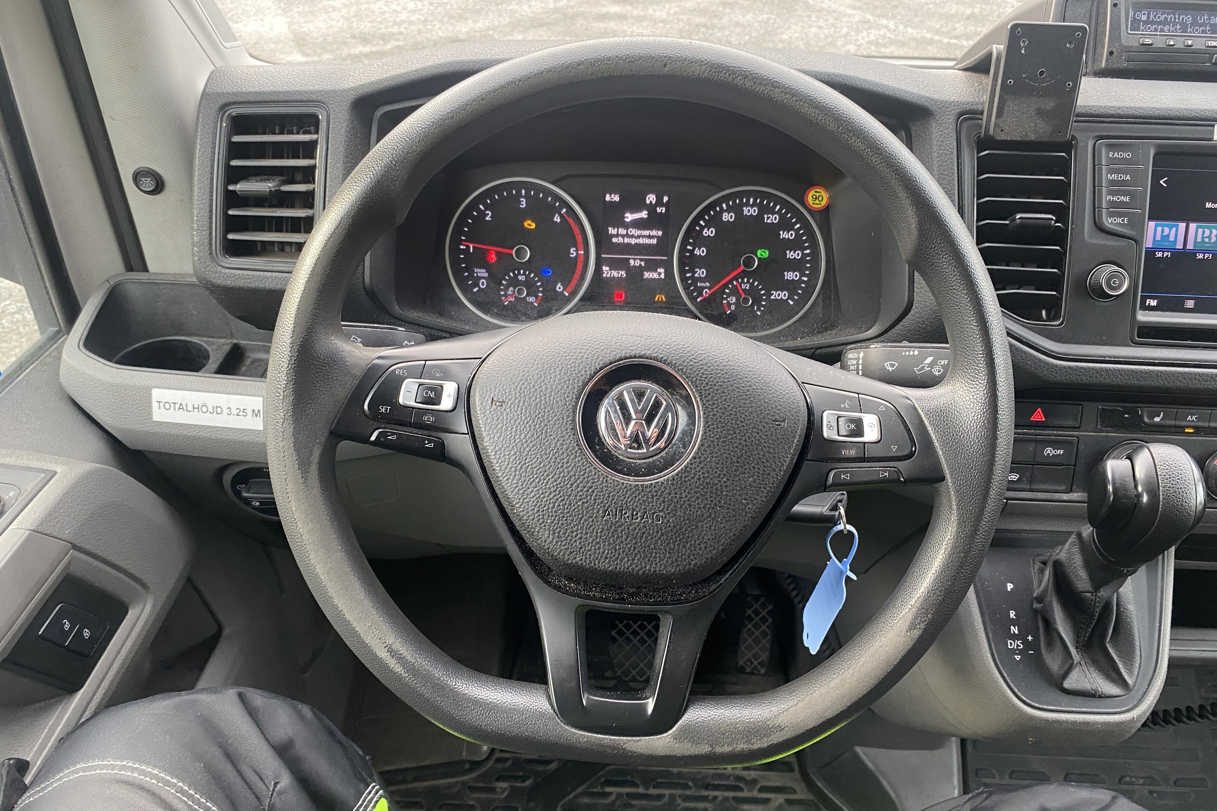 VW CRAFTER 55 EH - 227 675 km - Automat - vit - 2019