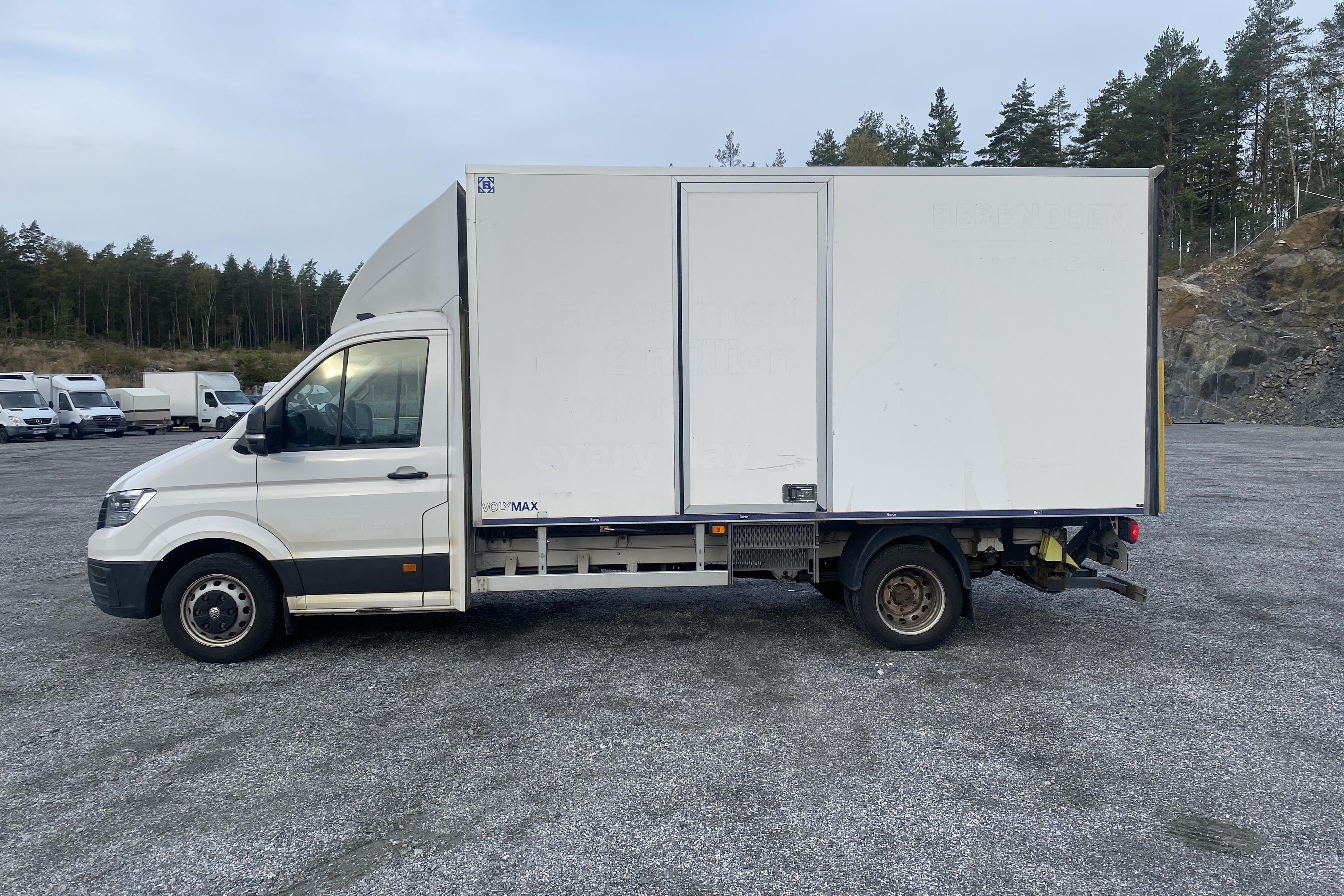 VW CRAFTER 55 EH - 227 675 km - Automat - vit - 2019