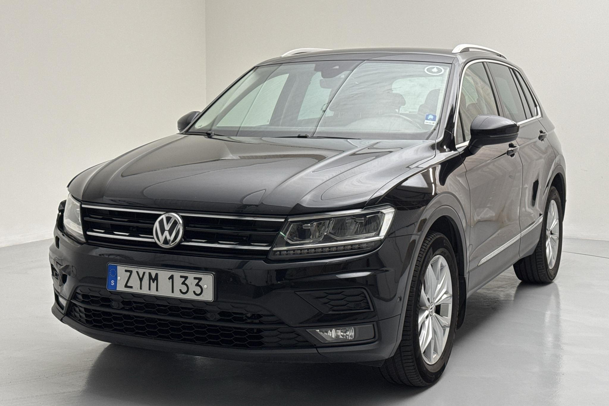 VW Tiguan 1.4 TSI 4MOTION (150hk) - 122 720 km - Automatic - black - 2018