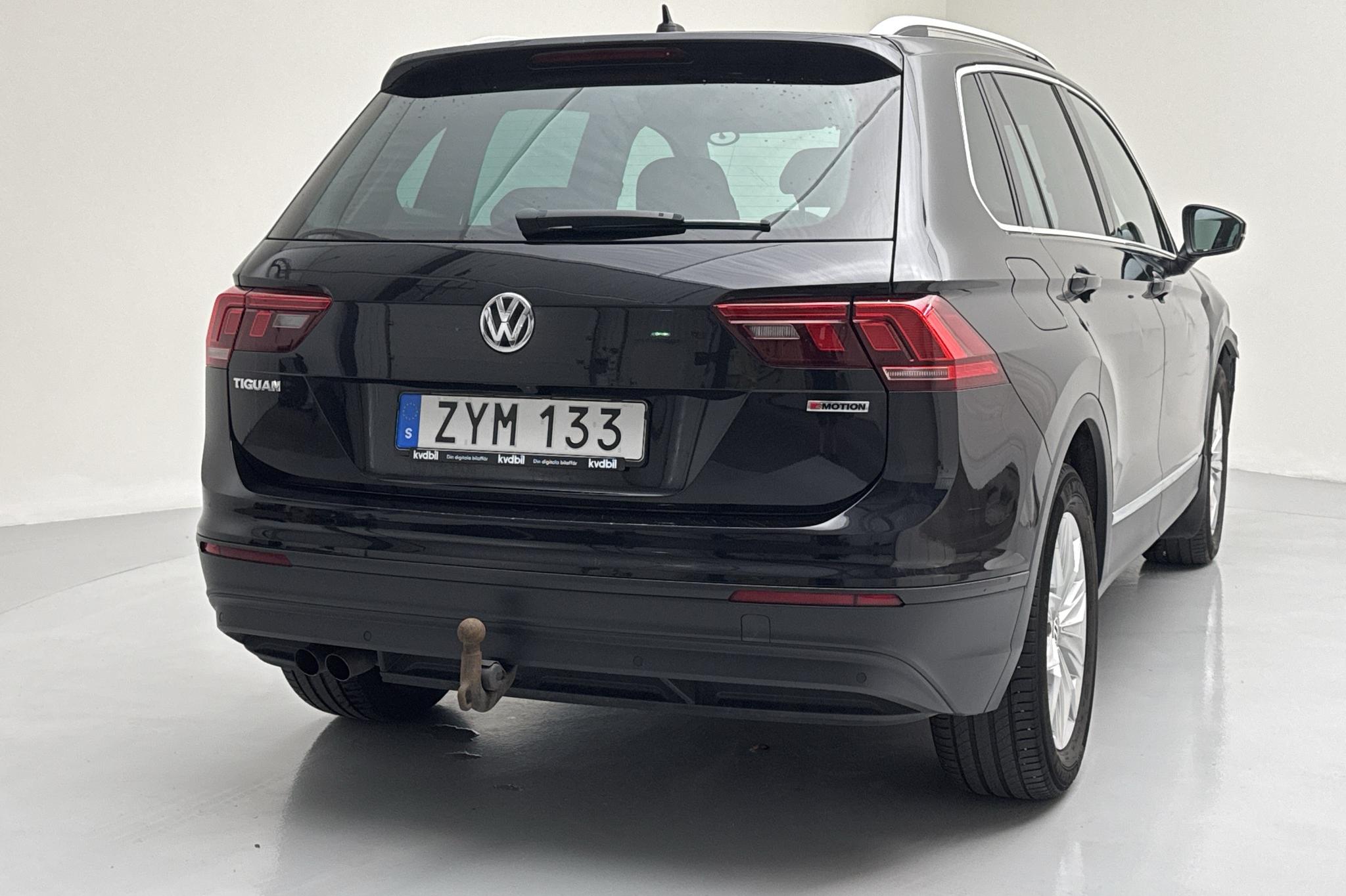 VW Tiguan 1.4 TSI 4MOTION (150hk) - 122 720 km - Automaattinen - musta - 2018