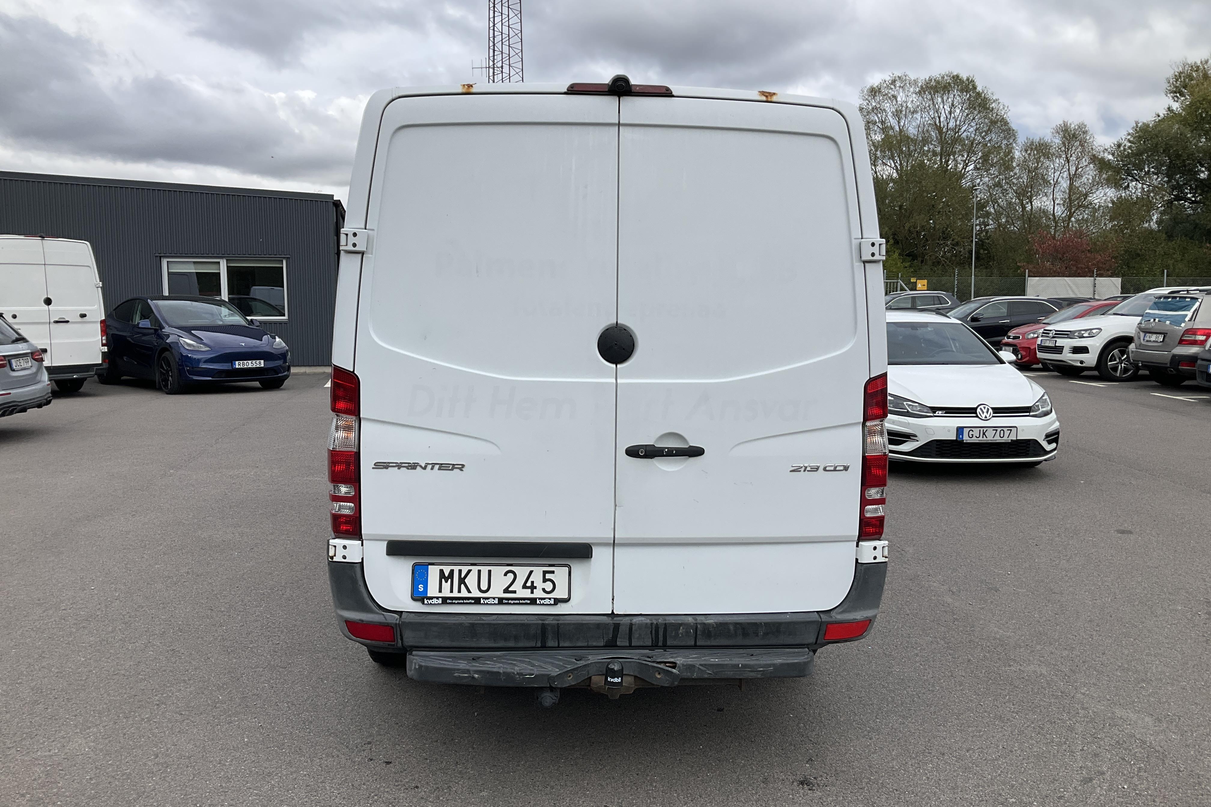 Mercedes Sprinter 213 CDI (129hk) - 267 950 km - Automatic - white - 2014