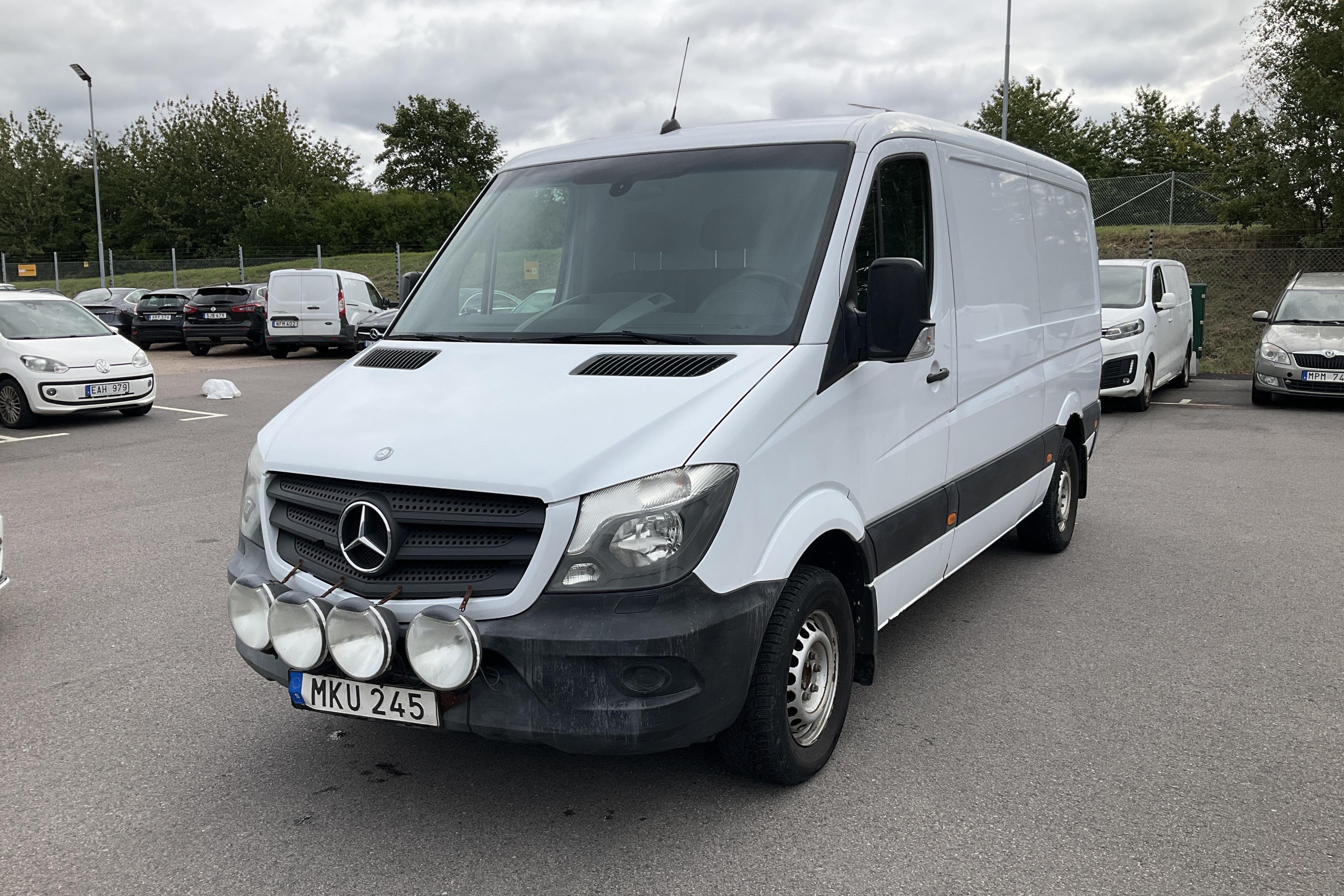 Mercedes Sprinter 213 CDI (129hk) - 267 950 km - Automaattinen - valkoinen - 2014