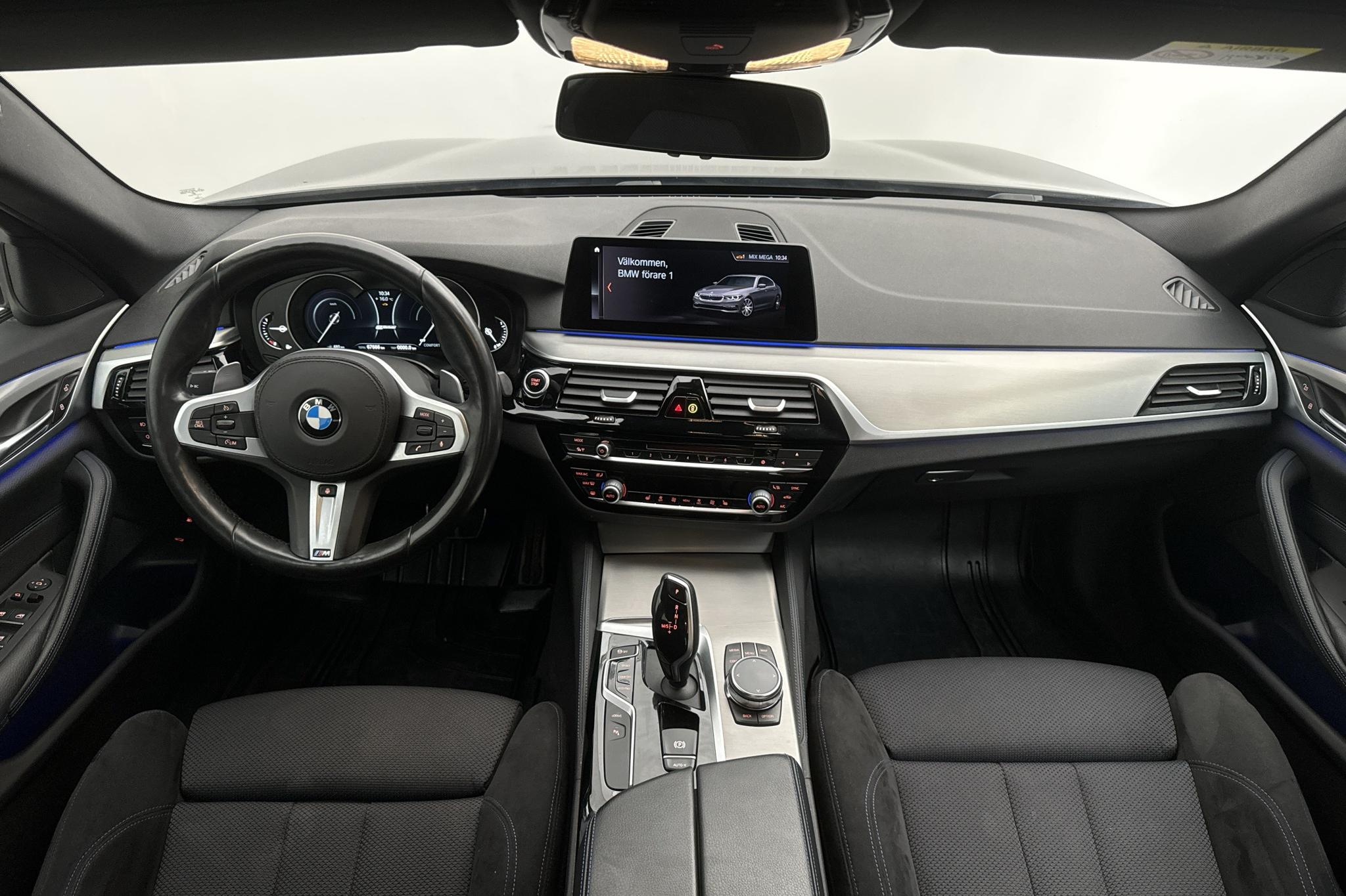 BMW 530e iPerformance Sedan, G30 (252hk) - 67 660 km - Automaatne - hall - 2019