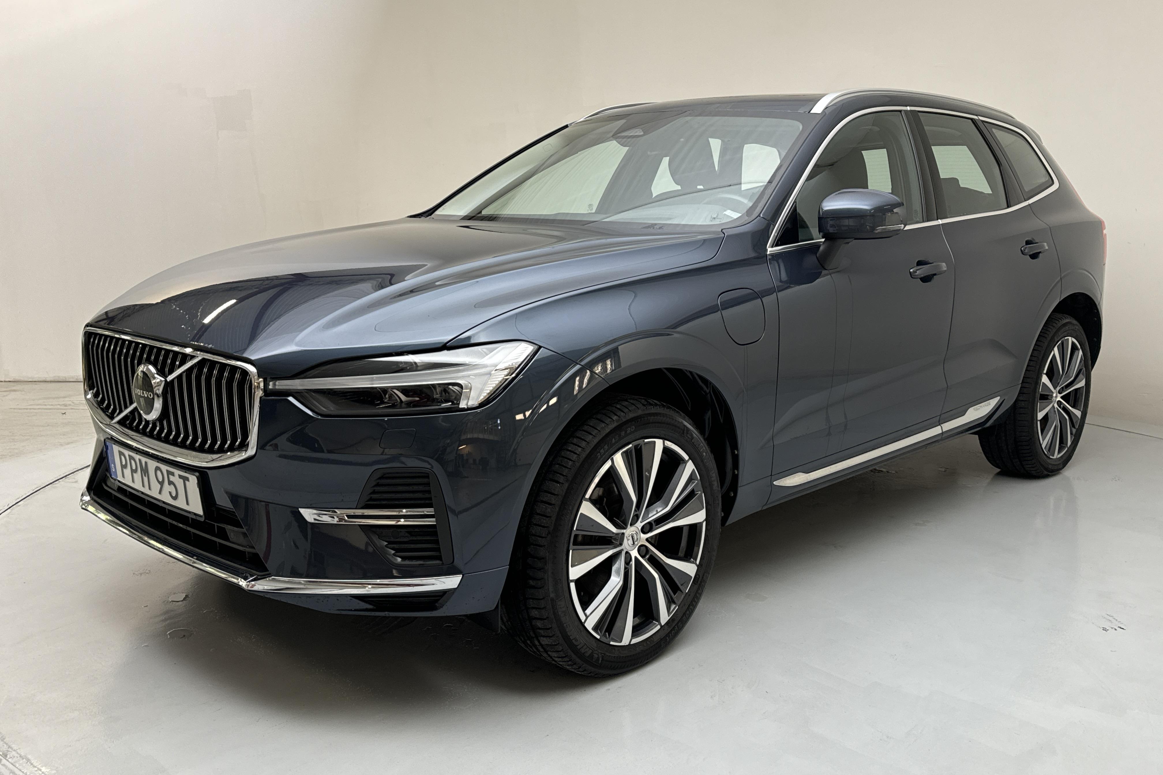 Volvo XC60 T6 AWD Recharge (340hk) - 79 610 km - Automatic - Dark Blue - 2022