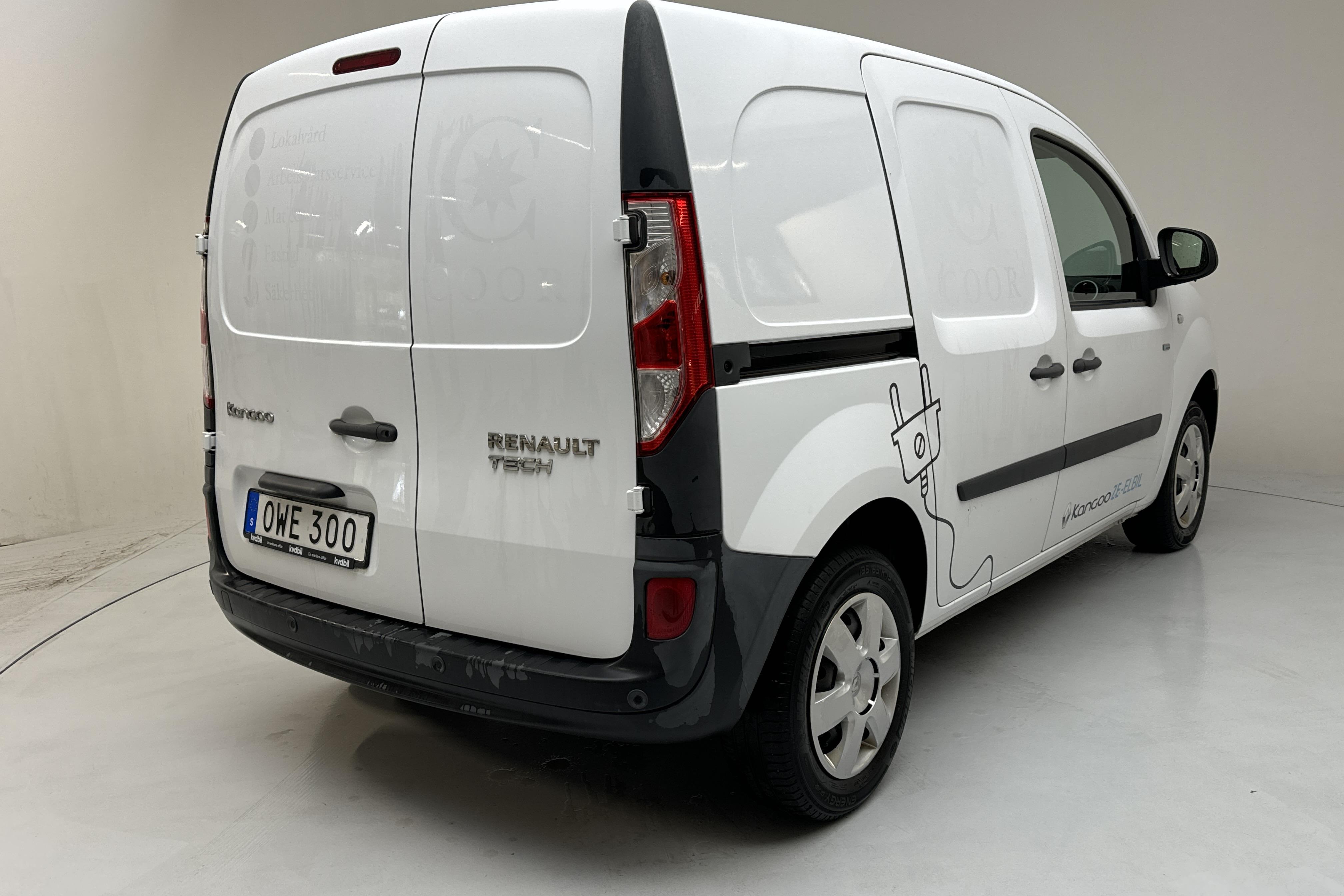 Renault Kangoo Z.E Power Plus 33 kWh Skåp (60hk) - 18 900 km - Automaattinen - valkoinen - 2018