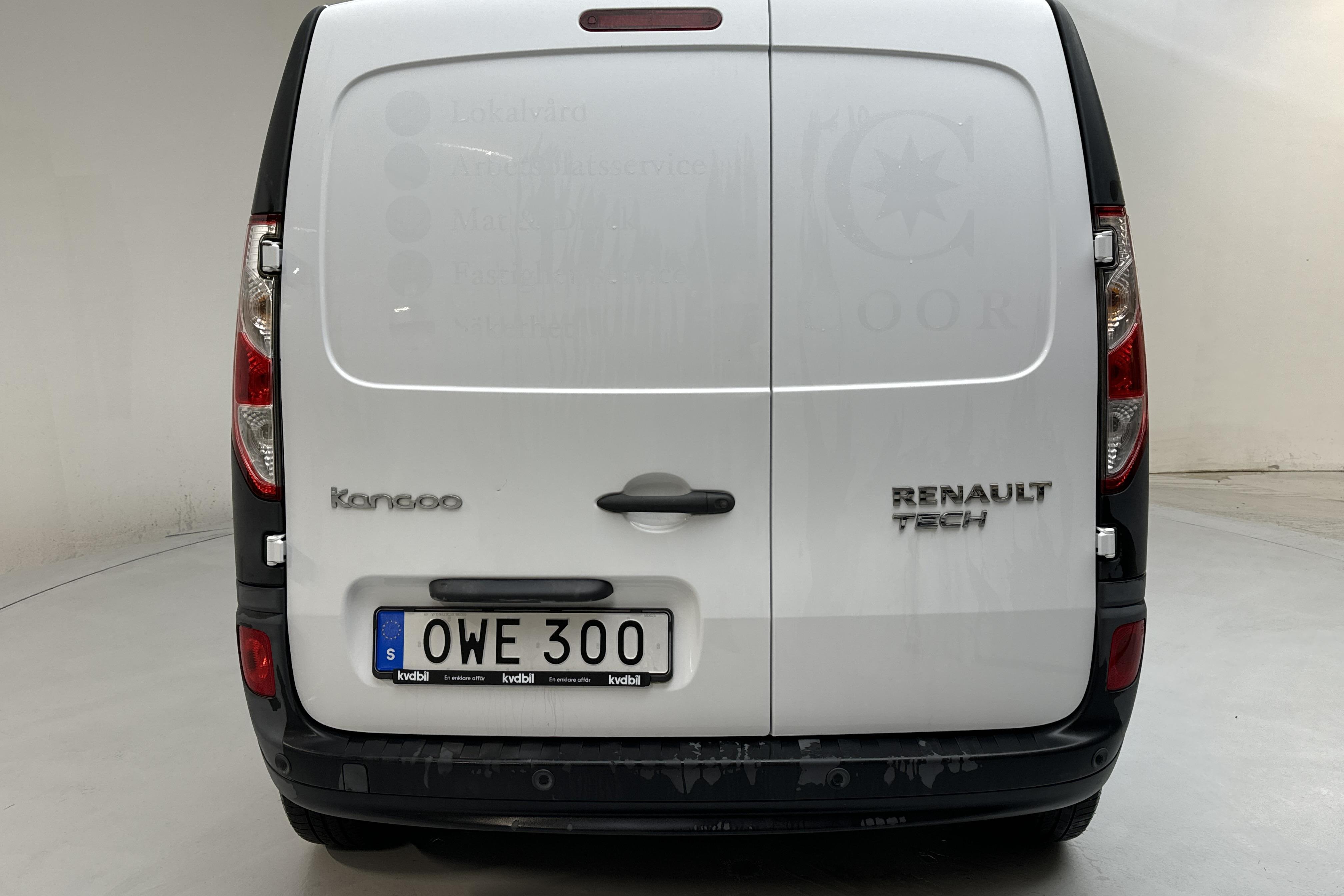 Renault Kangoo Z.E Power Plus 33 kWh Skåp (60hk) - 1 890 mil - Automat - vit - 2018