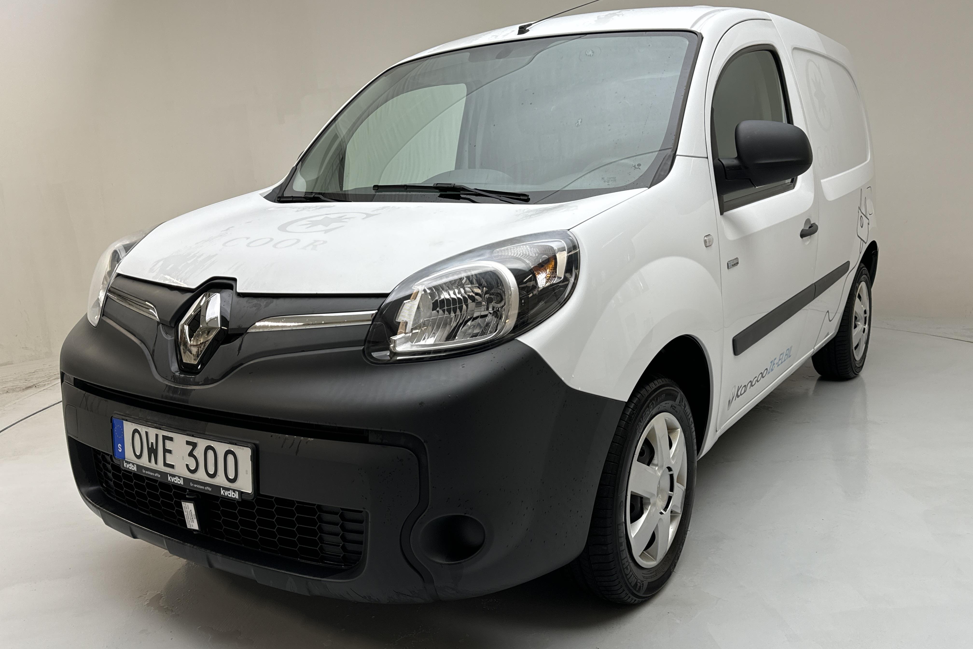 Renault Kangoo Z.E Power Plus 33 kWh Skåp (60hk) - 18 900 km - Automatic - white - 2018