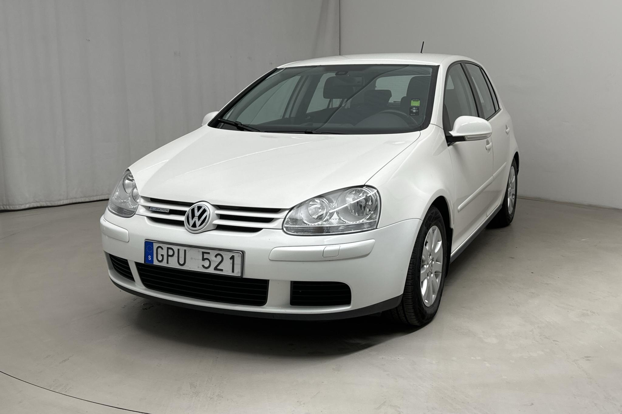 VW Golf A5 1.9 TDI BlueMotion 5dr (105hk) - 15 902 mil - Manuell - vit - 2008