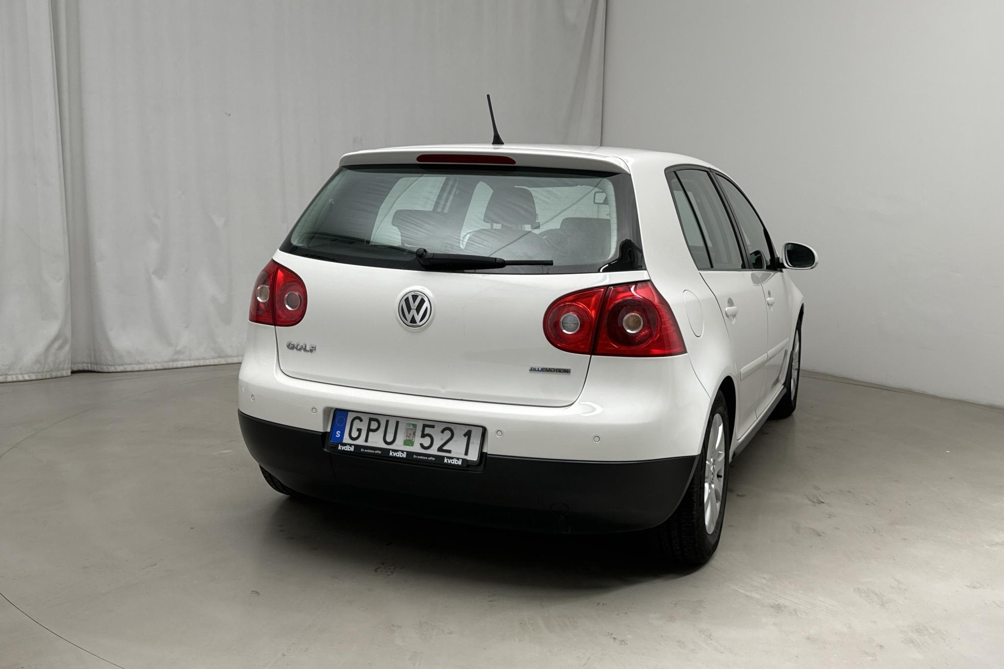 VW Golf A5 1.9 TDI BlueMotion 5dr (105hk) - 159 020 km - Manuaalinen - valkoinen - 2008