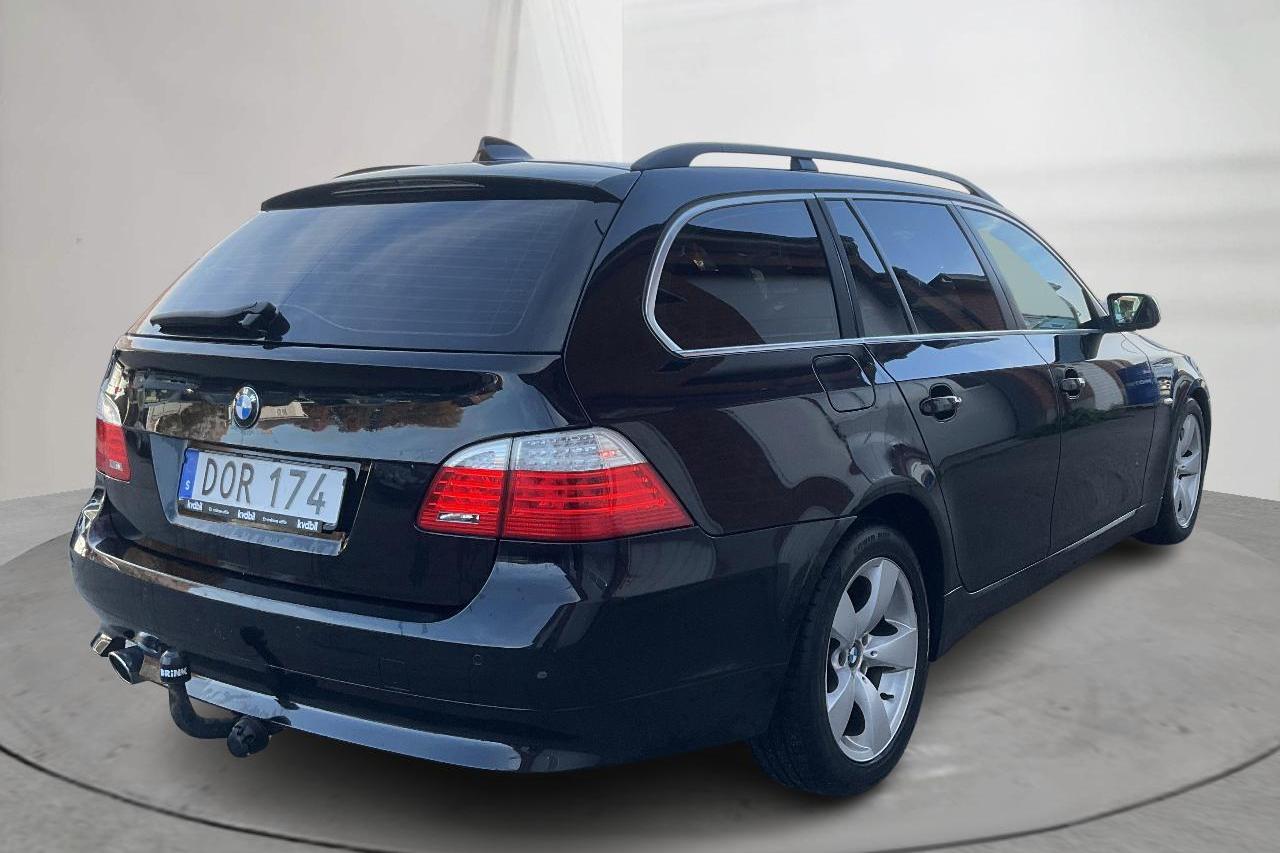 BMW 520d Touring, E61 (177hk) - 282 510 km - Automaattinen - musta - 2009