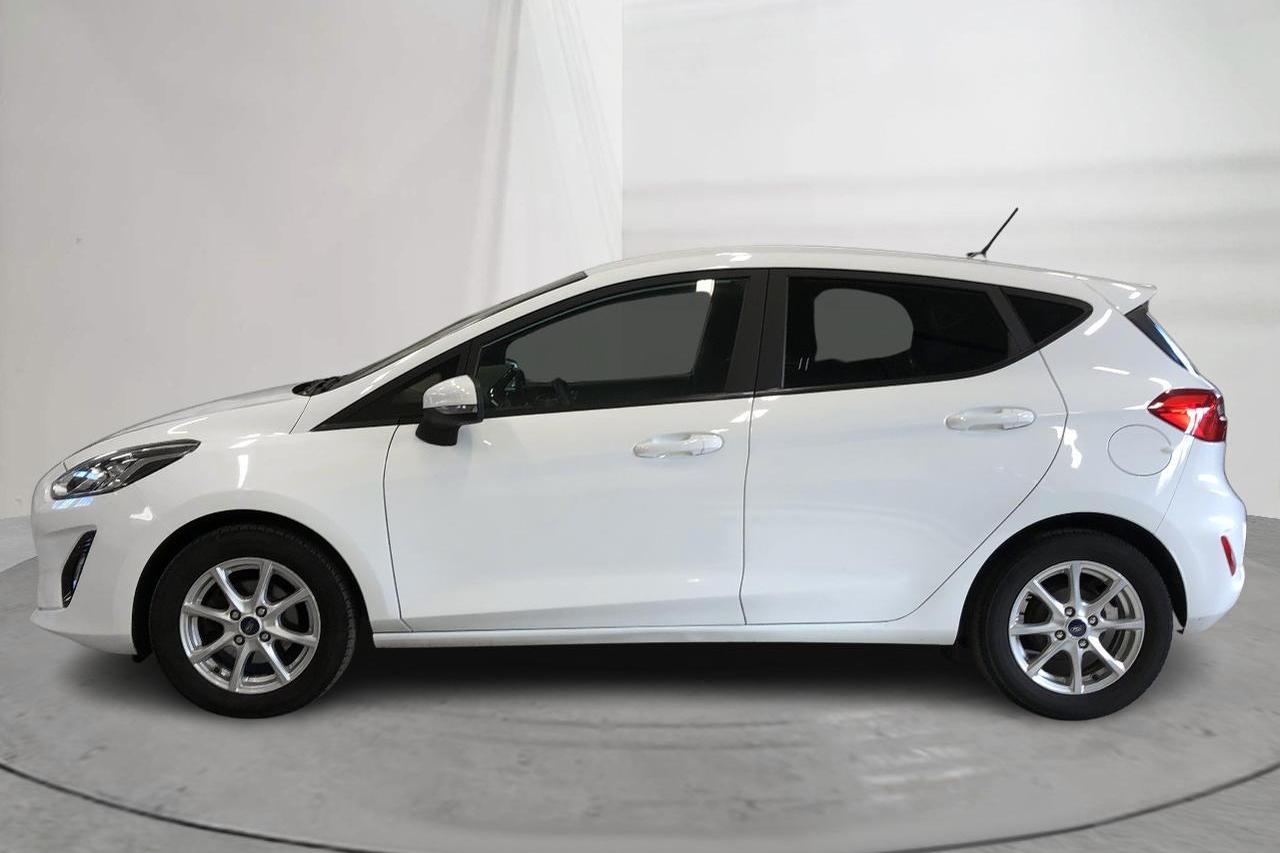 Ford Fiesta 1.0T EcoBoost 5dr (100hk) - 9 181 mil - Manuell - vit - 2019