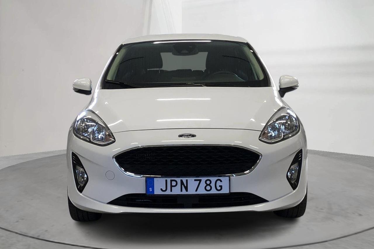 Ford Fiesta 1.0T EcoBoost 5dr (100hk) - 91 810 km - Manualna - biały - 2019