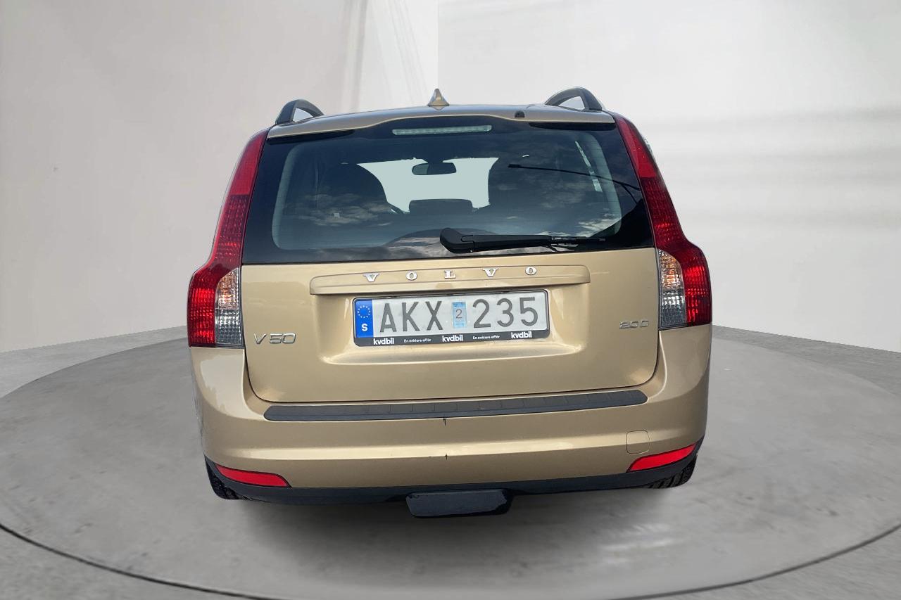 Volvo V50 2.0D (136hk) - 107 420 km - Manuaalinen - Light Brown - 2009