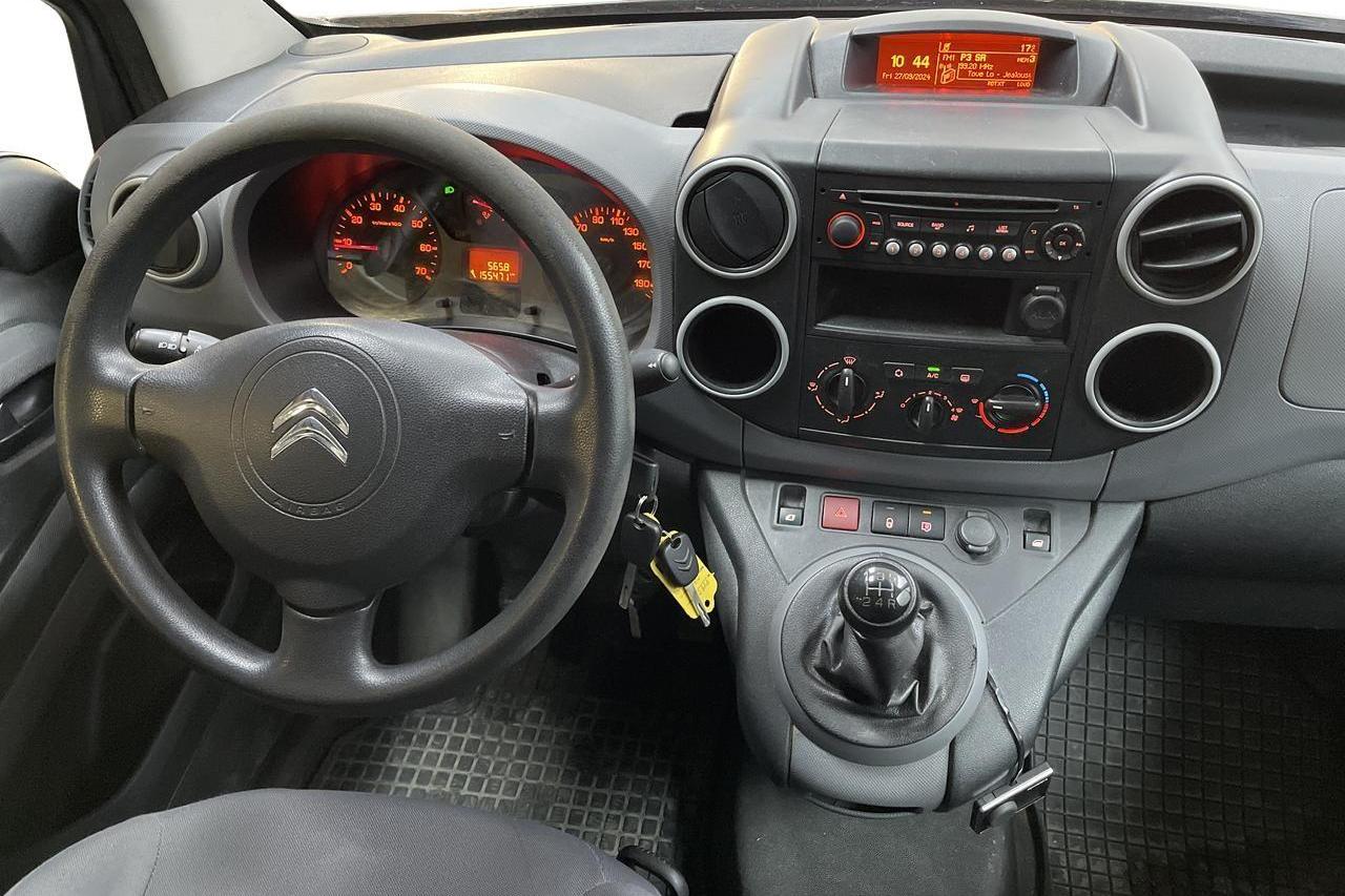 Citroen Berlingo III 1.6 HDi Skåp (90hk) - 155 470 km - Manualna - czarny - 2014