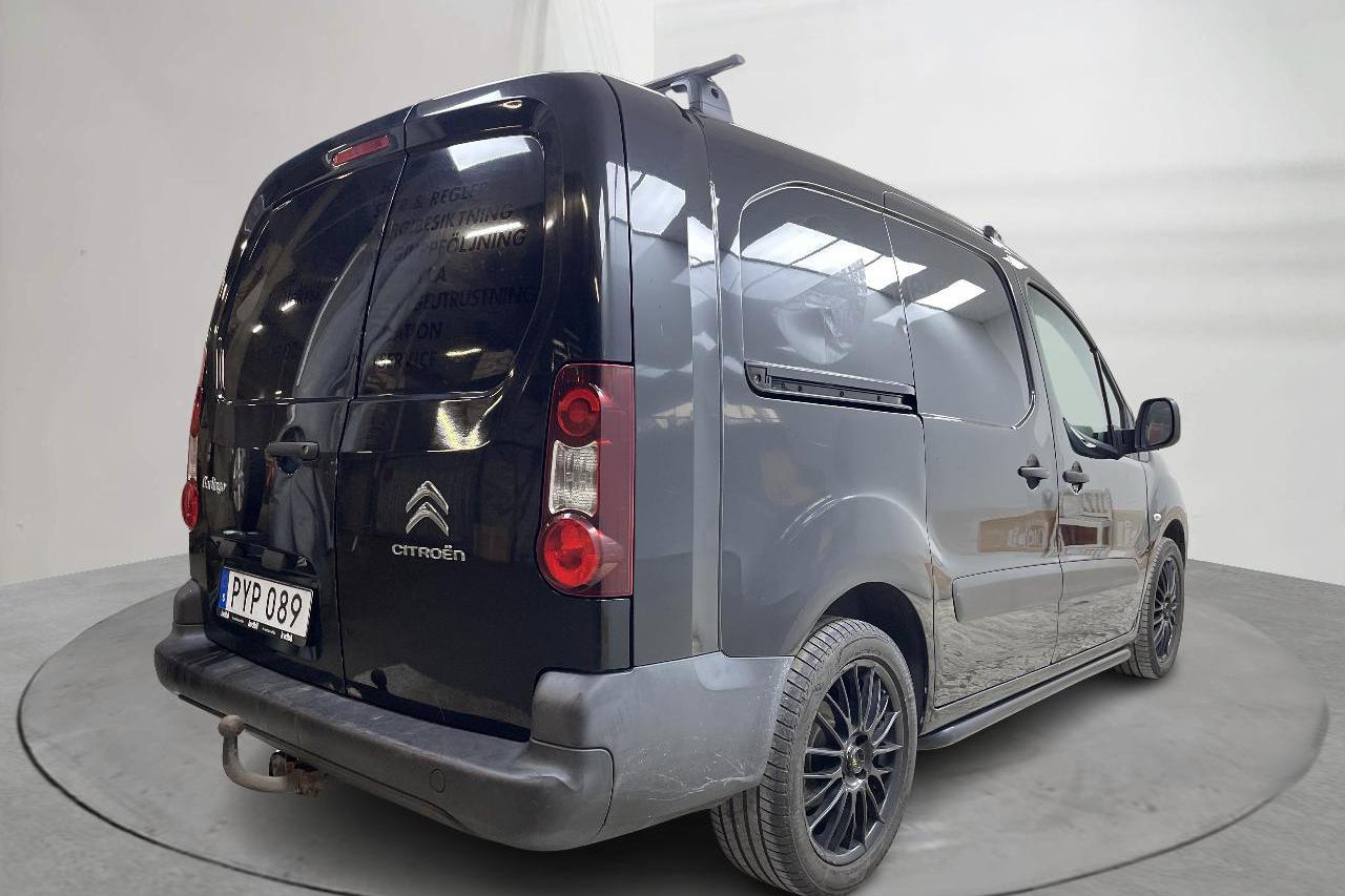 Citroen Berlingo III 1.6 HDi Skåp (90hk) - 15 547 mil - Manuell - svart - 2014