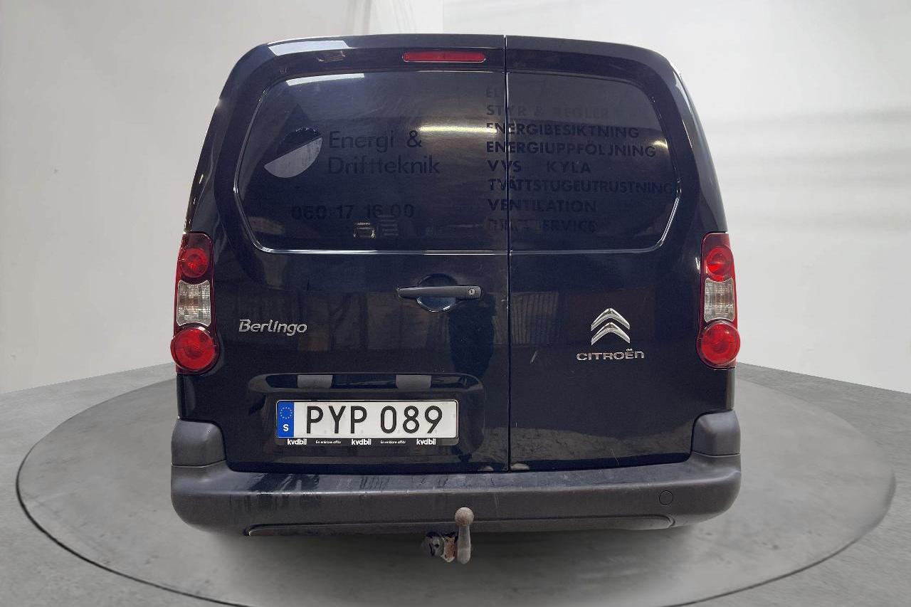 Citroen Berlingo III 1.6 HDi Skåp (90hk) - 155 470 km - Käsitsi - must - 2014