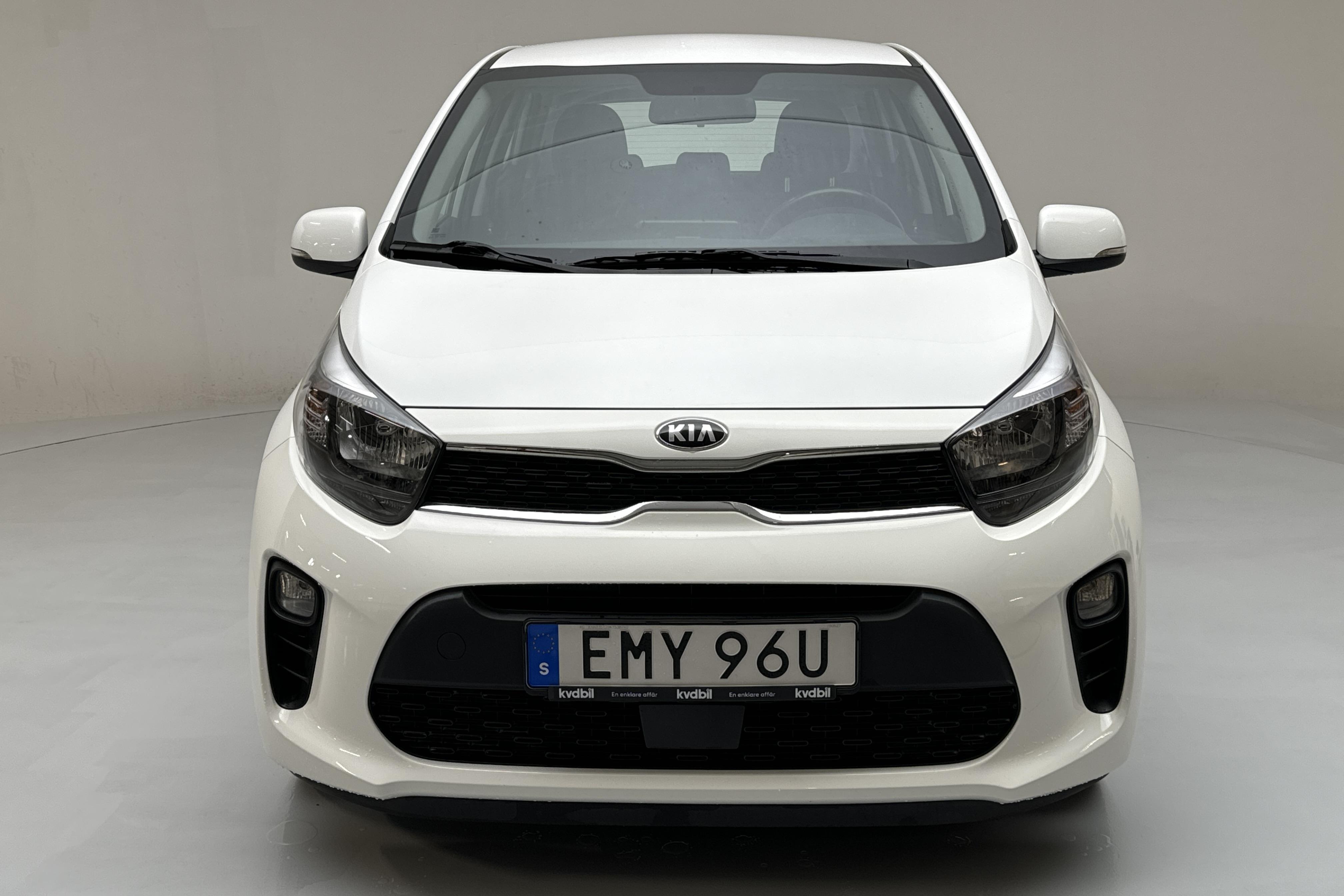 KIA Picanto 1.2 5dr (84hk) - 49 260 km - Automatyczna - biały - 2019