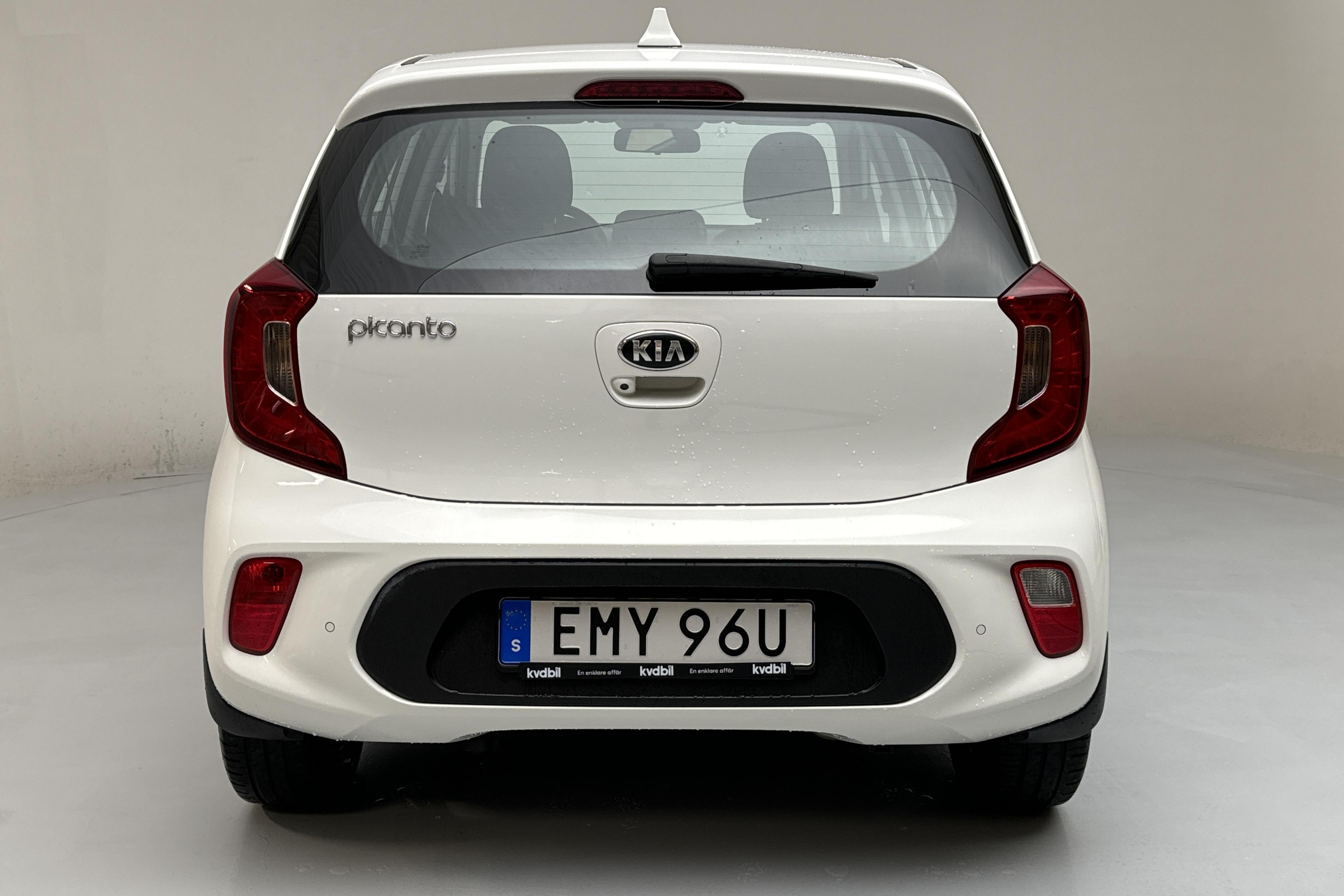 KIA Picanto 1.2 5dr (84hk) - 49 260 km - Automatyczna - biały - 2019