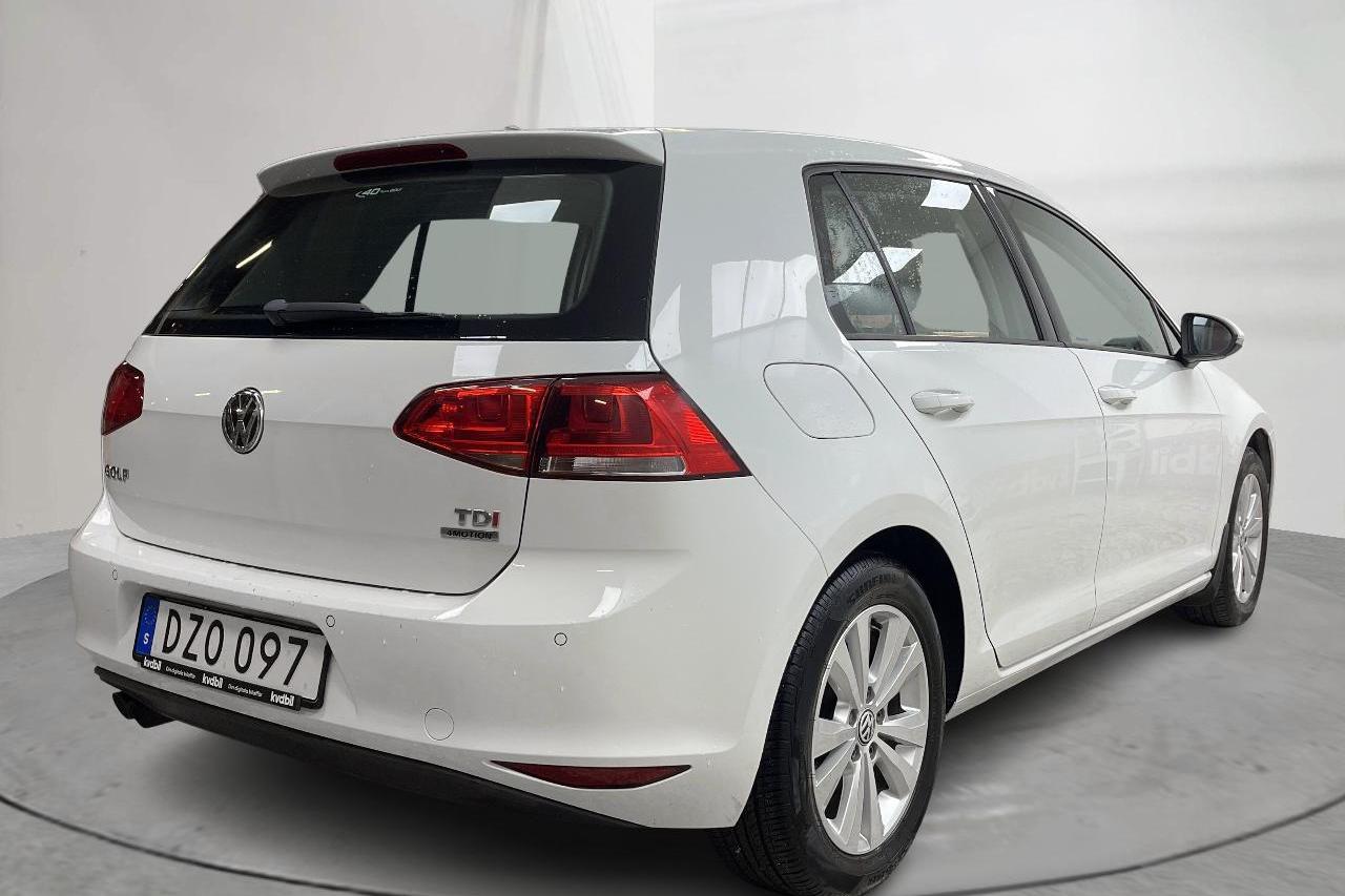 VW Golf VII 1.6 TDI BlueMotion Technology 5dr 4Motion (105hk) - 77 630 km - Manual - white - 2015